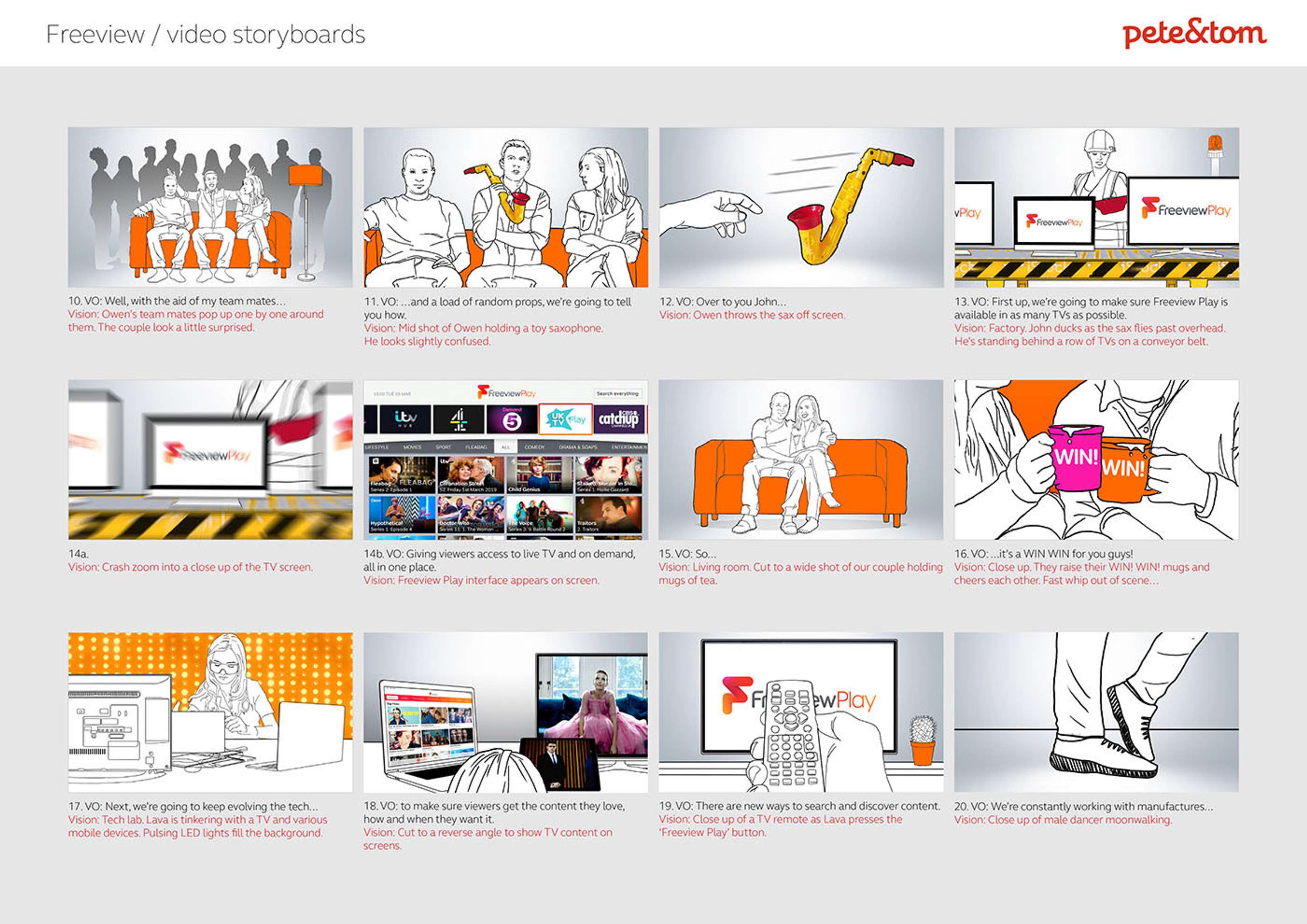 'Welcome to Freeview' video by Peter Muckleston