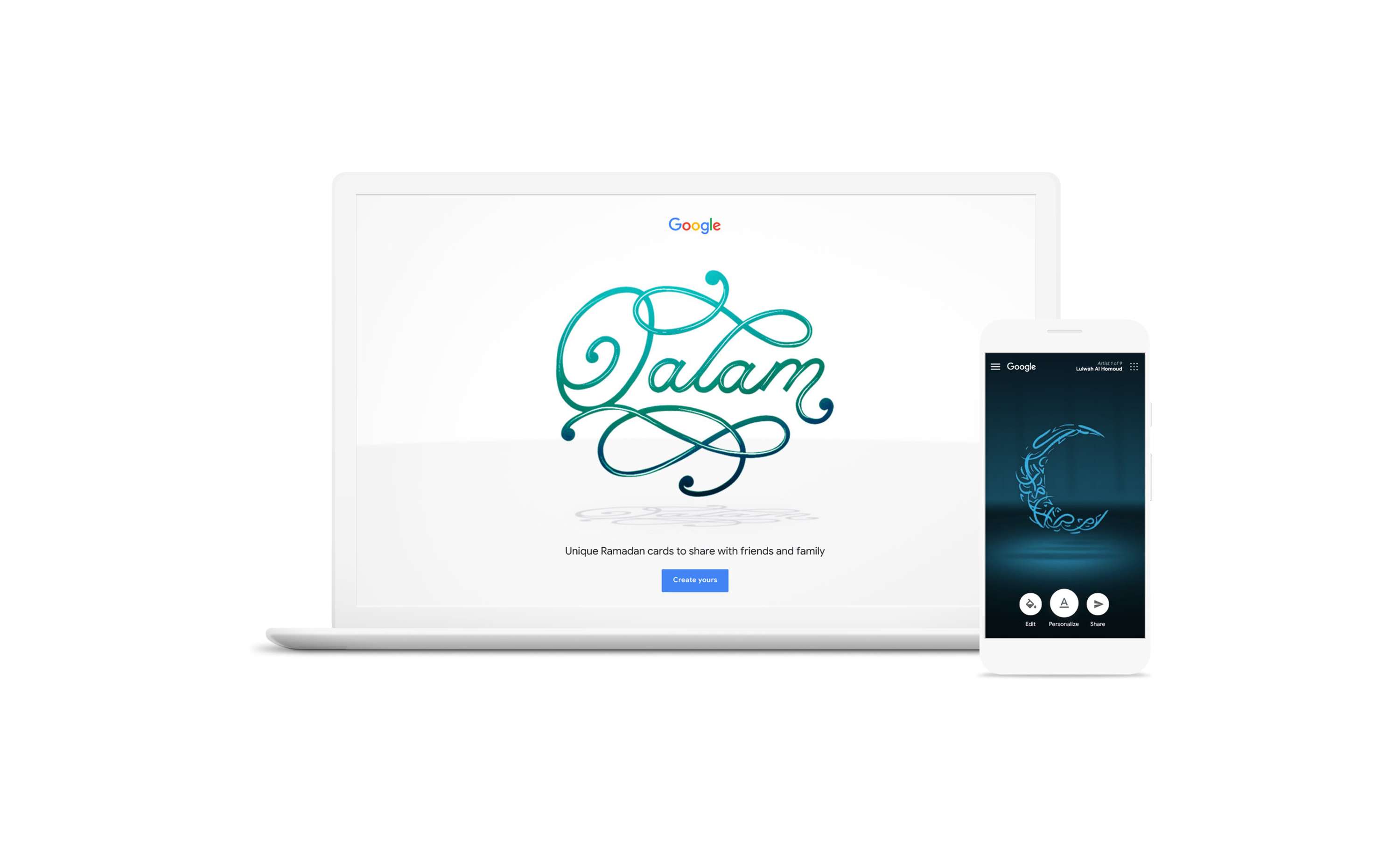 Qalam | Google by Richard Fenn