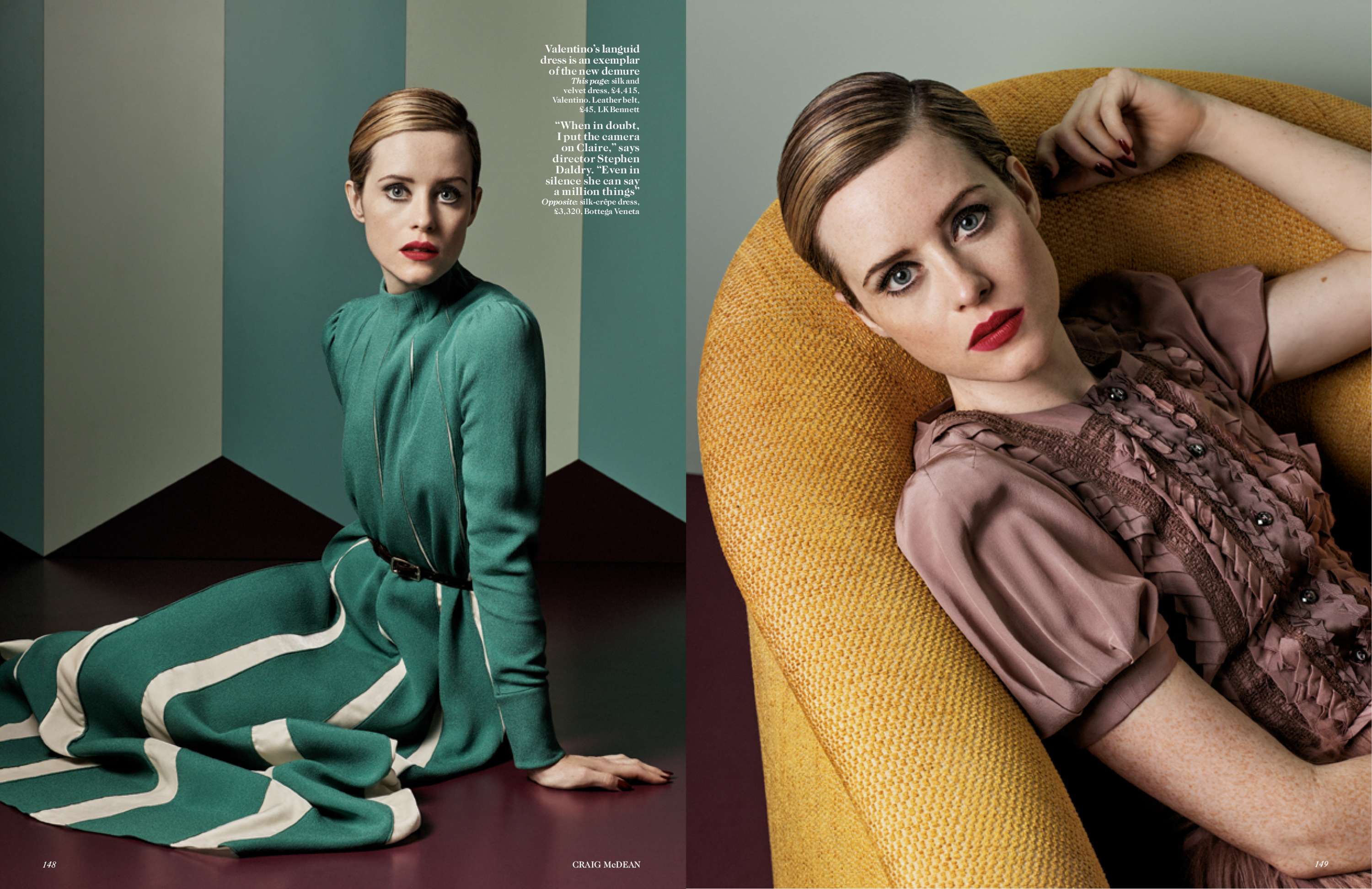 Cover Design & Feature Layout - British Vogue by Jane Hassanali