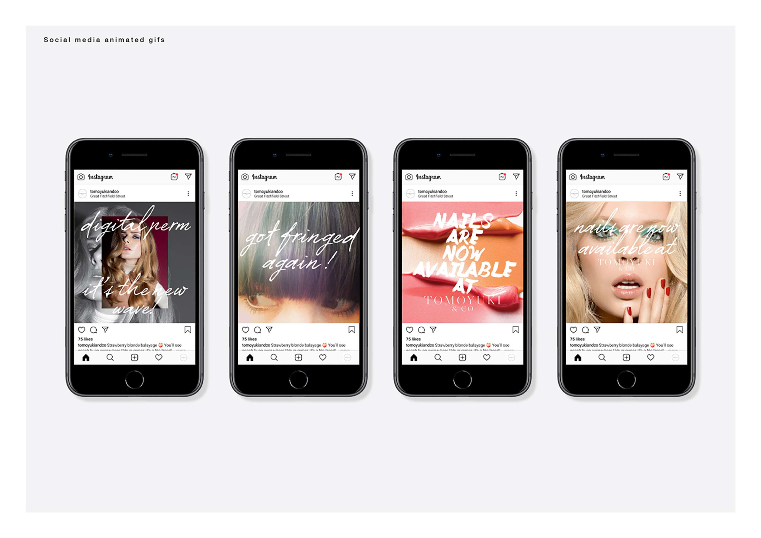 Samples of work by Lewis Cham