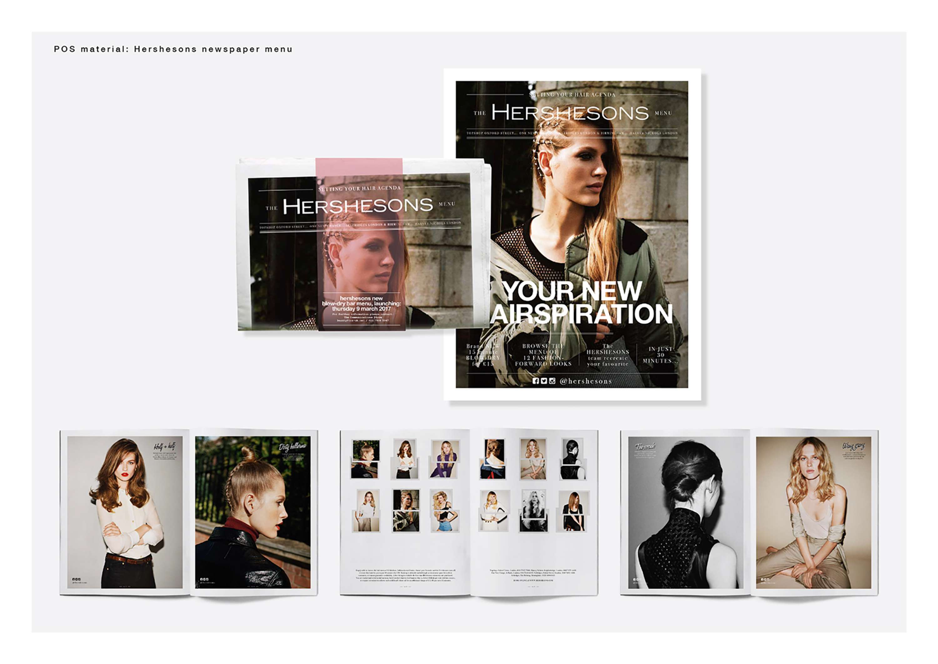 Samples of work by Lewis Cham