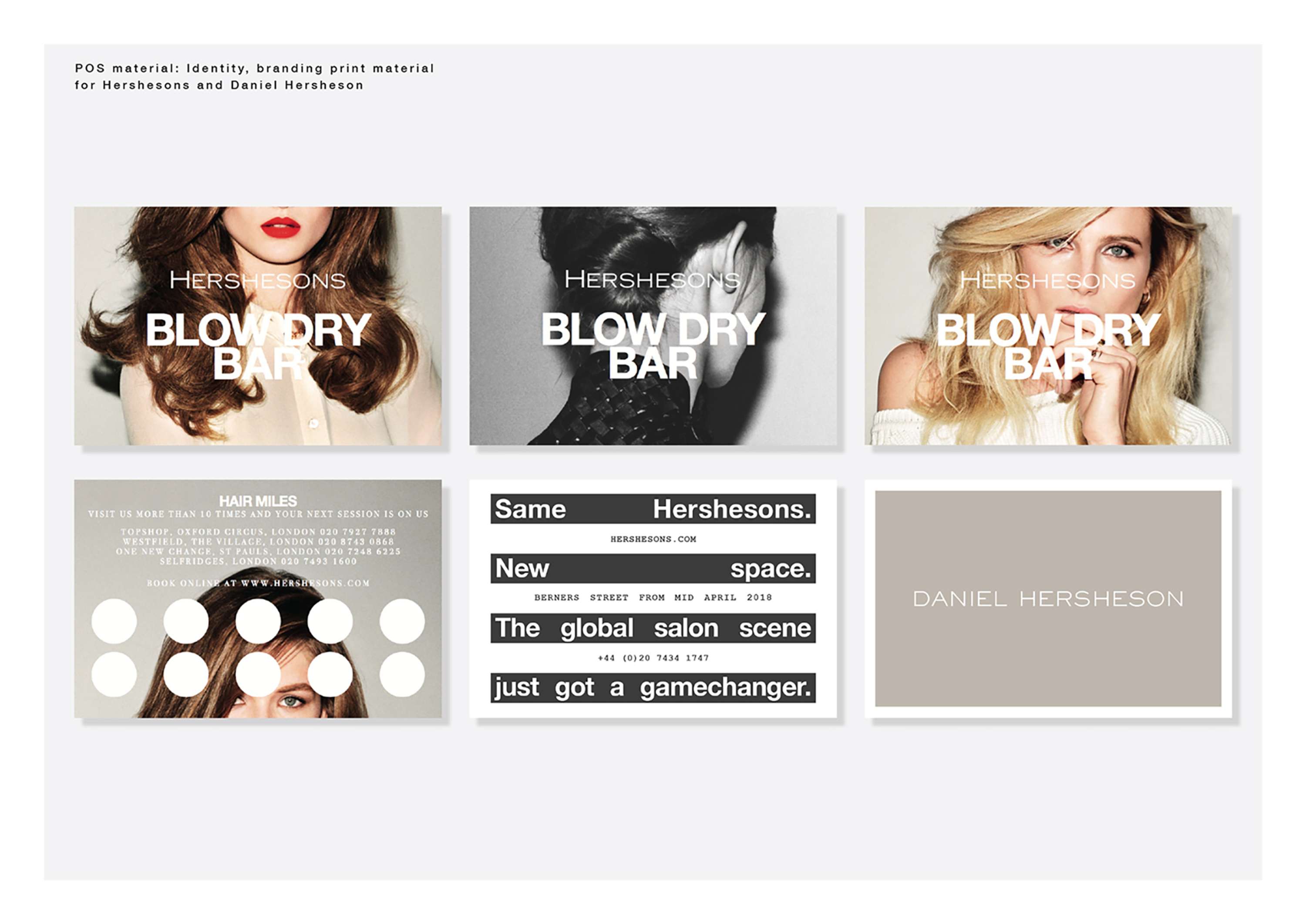 Samples of work by Lewis Cham