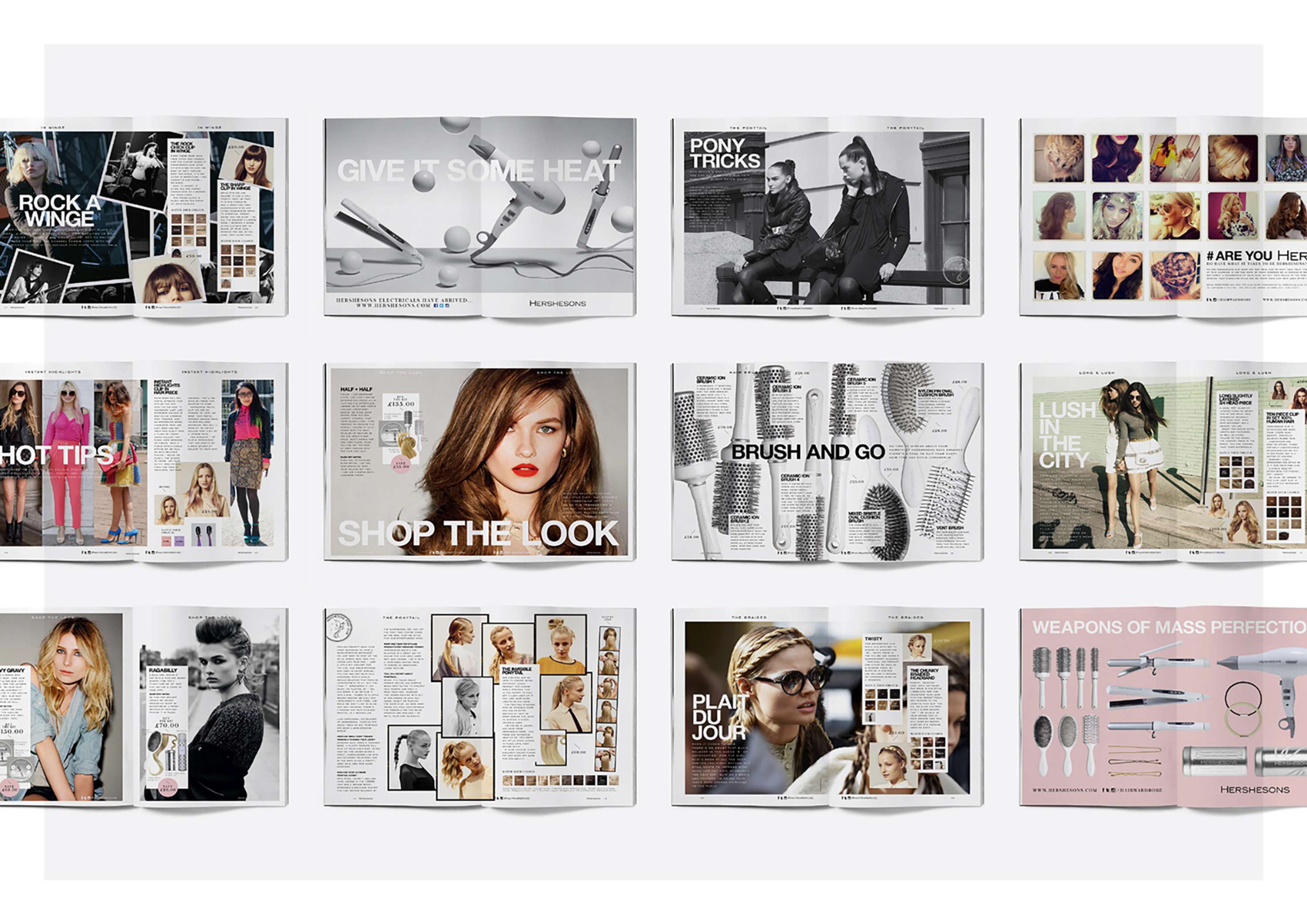 Samples of work by Lewis Cham