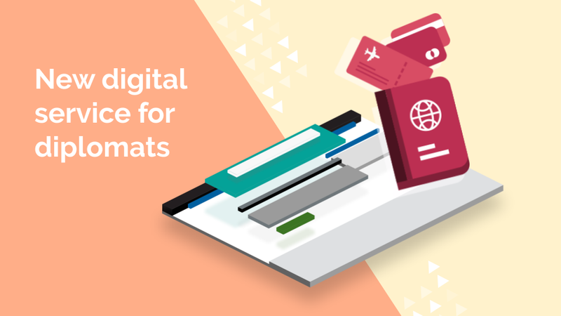 New digital service for diplomats by Christie Lau