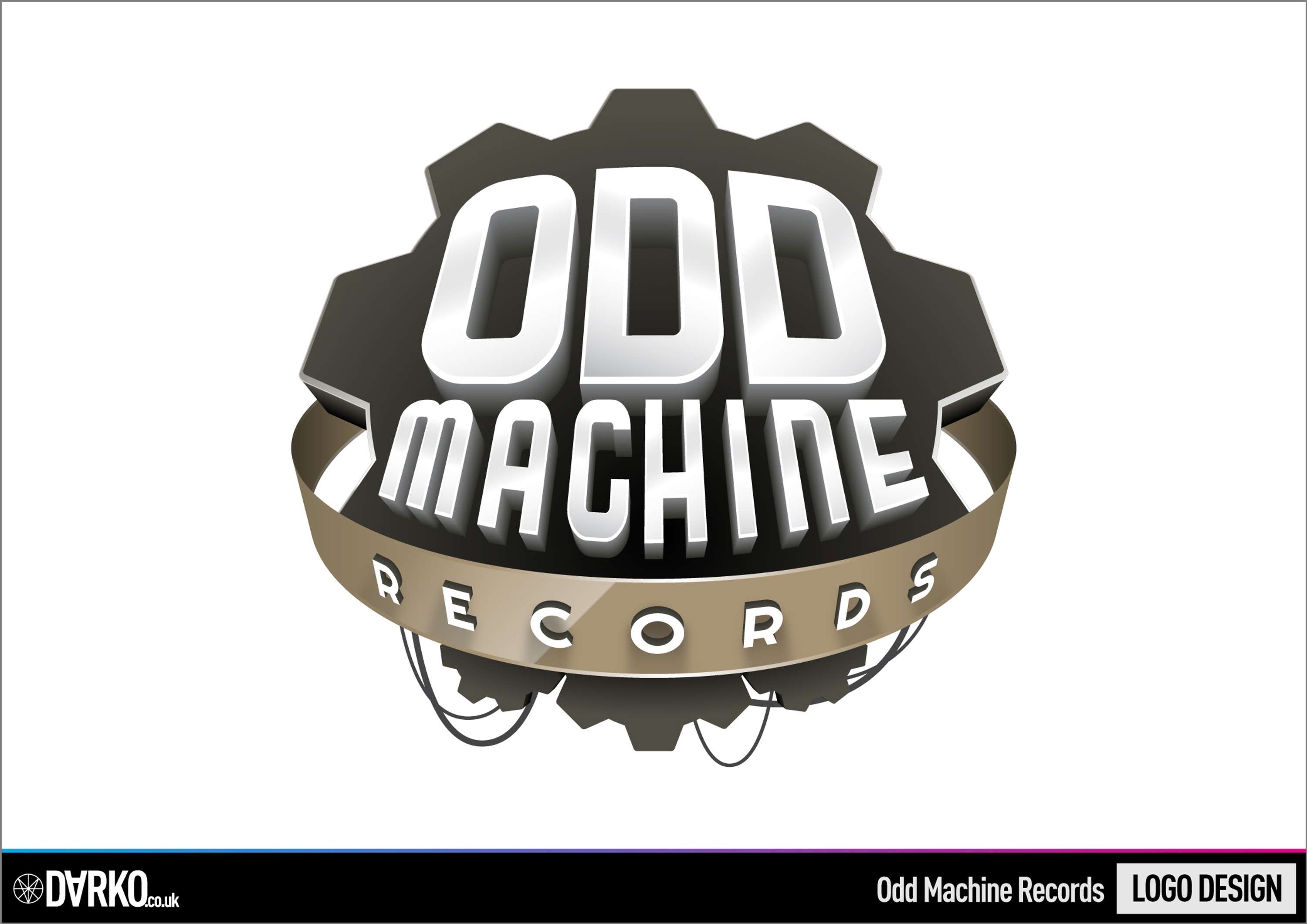 Odd Machine Records - Branding by Dan Darko