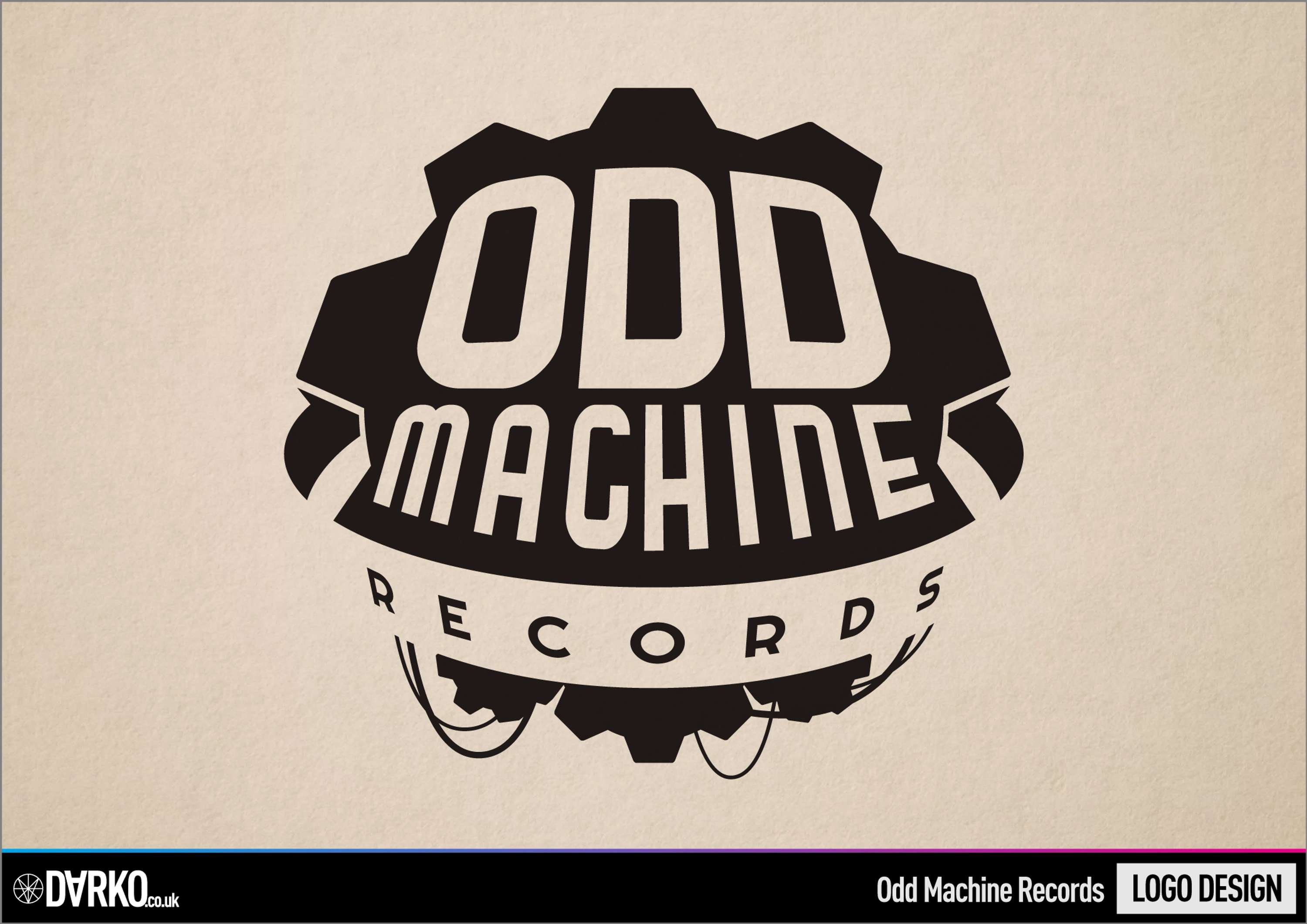 Odd Machine Records - Branding by Dan Darko