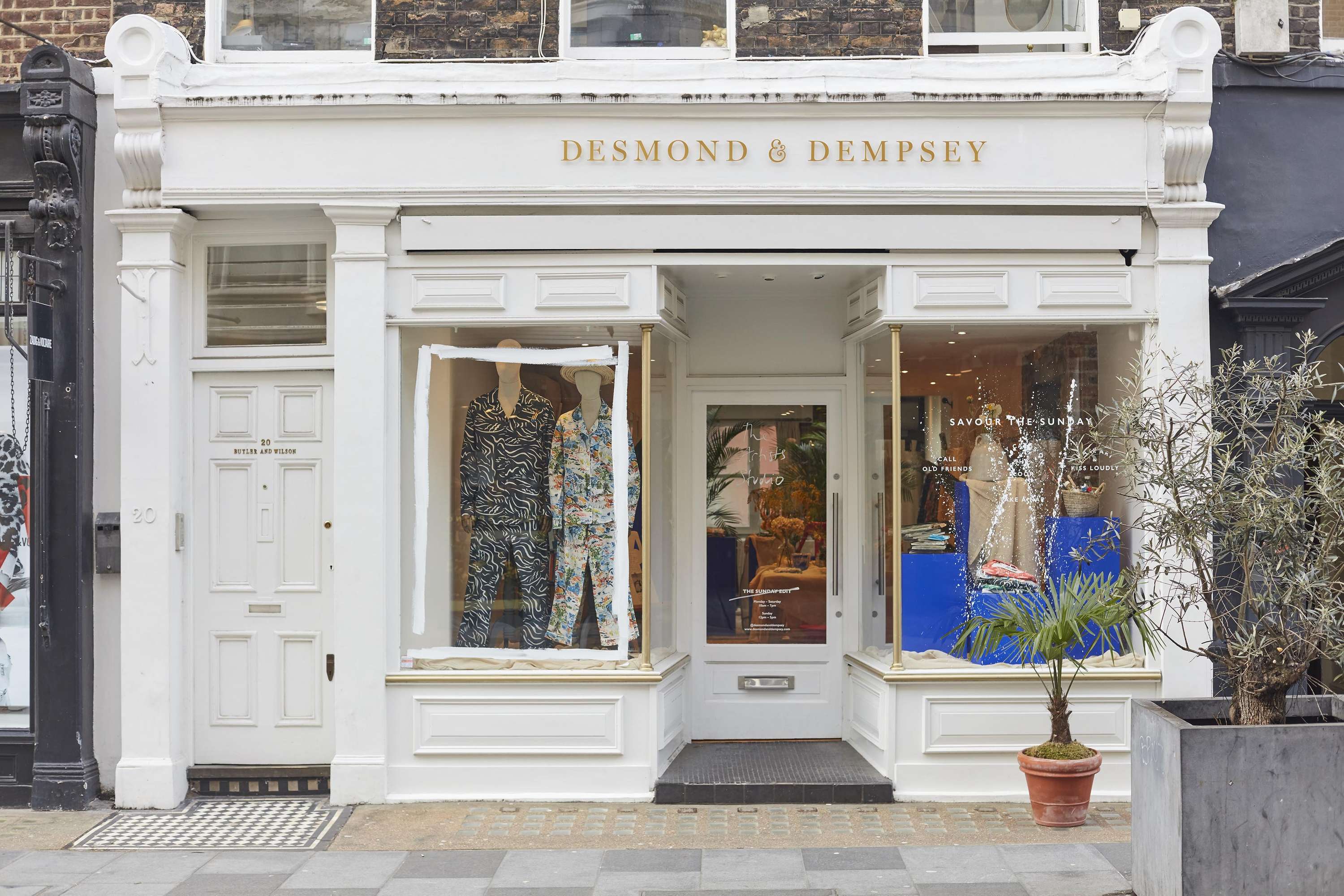 Desmond & Dempsey, In the Studio Pop Up by Motive Productions