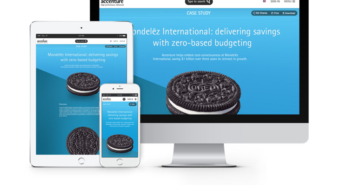 accenture mondelez case study