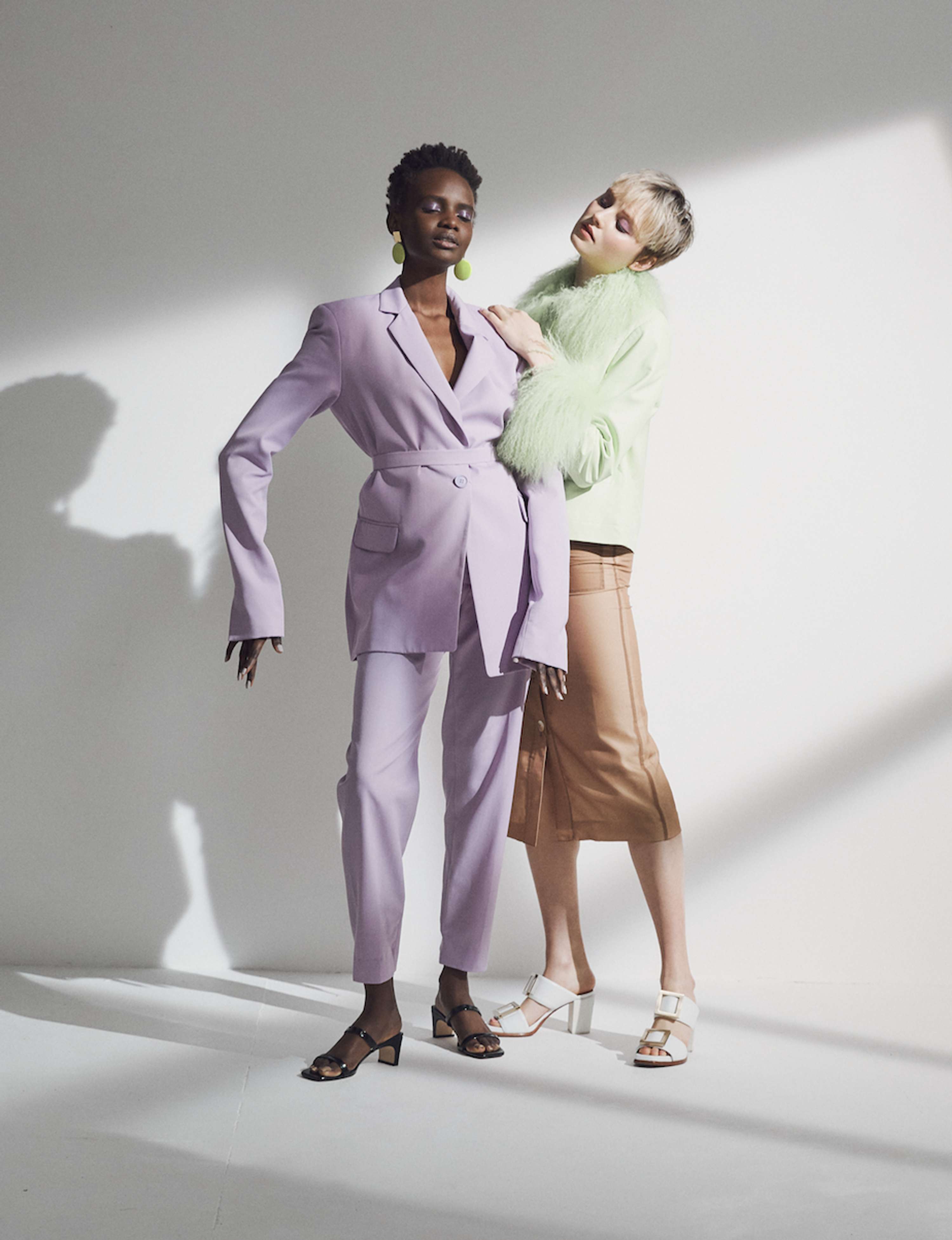 Fusion editorial for Lucy's Magazine by Harriet Davey