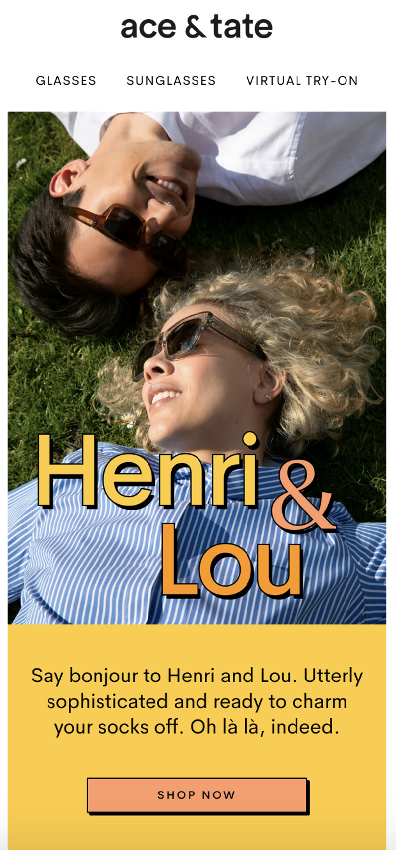 Ace & Tate: Henri & Lou by Lauren Phillips