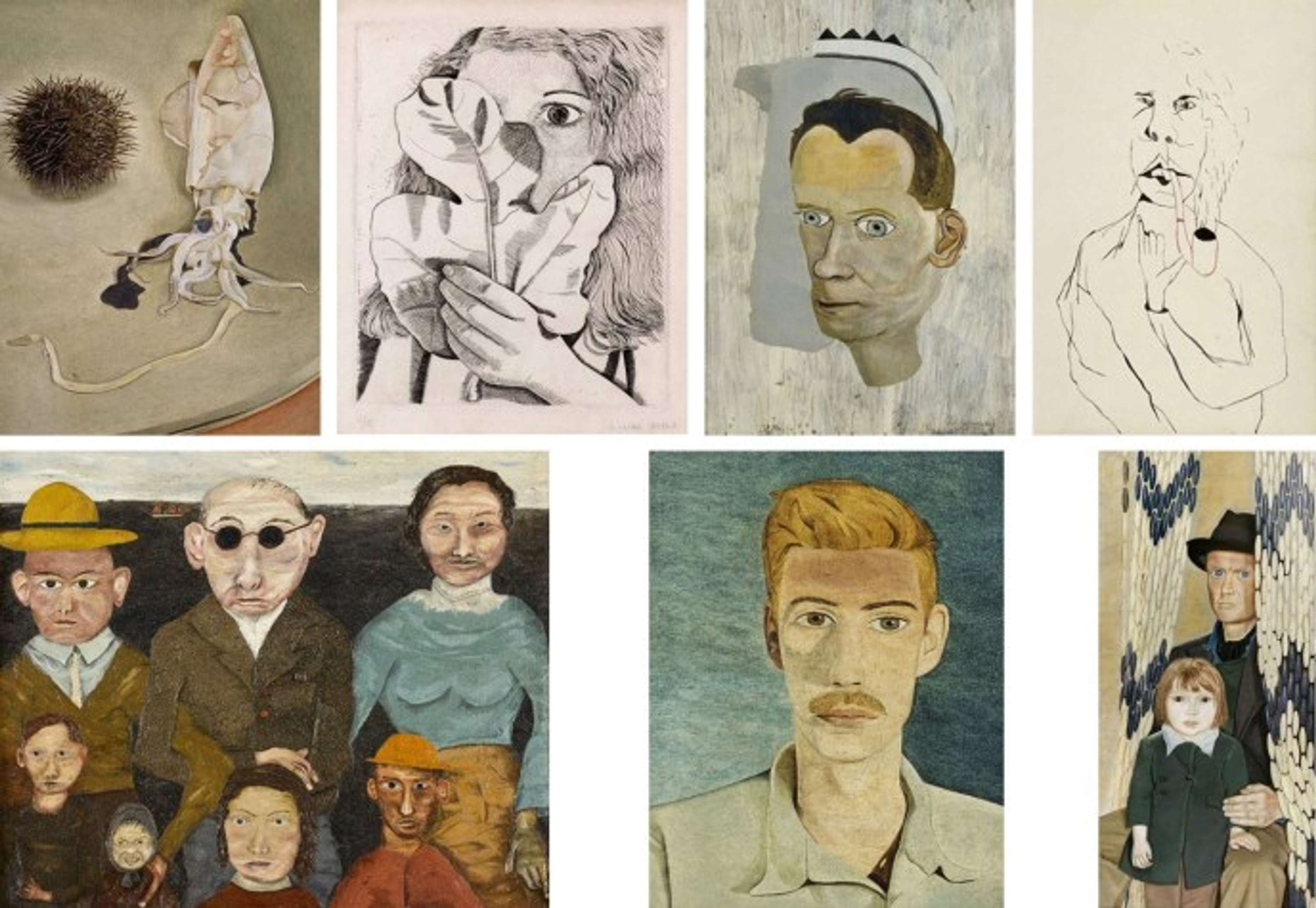 Lucian Freud’s Work Through the Decades by Bridgeman Images