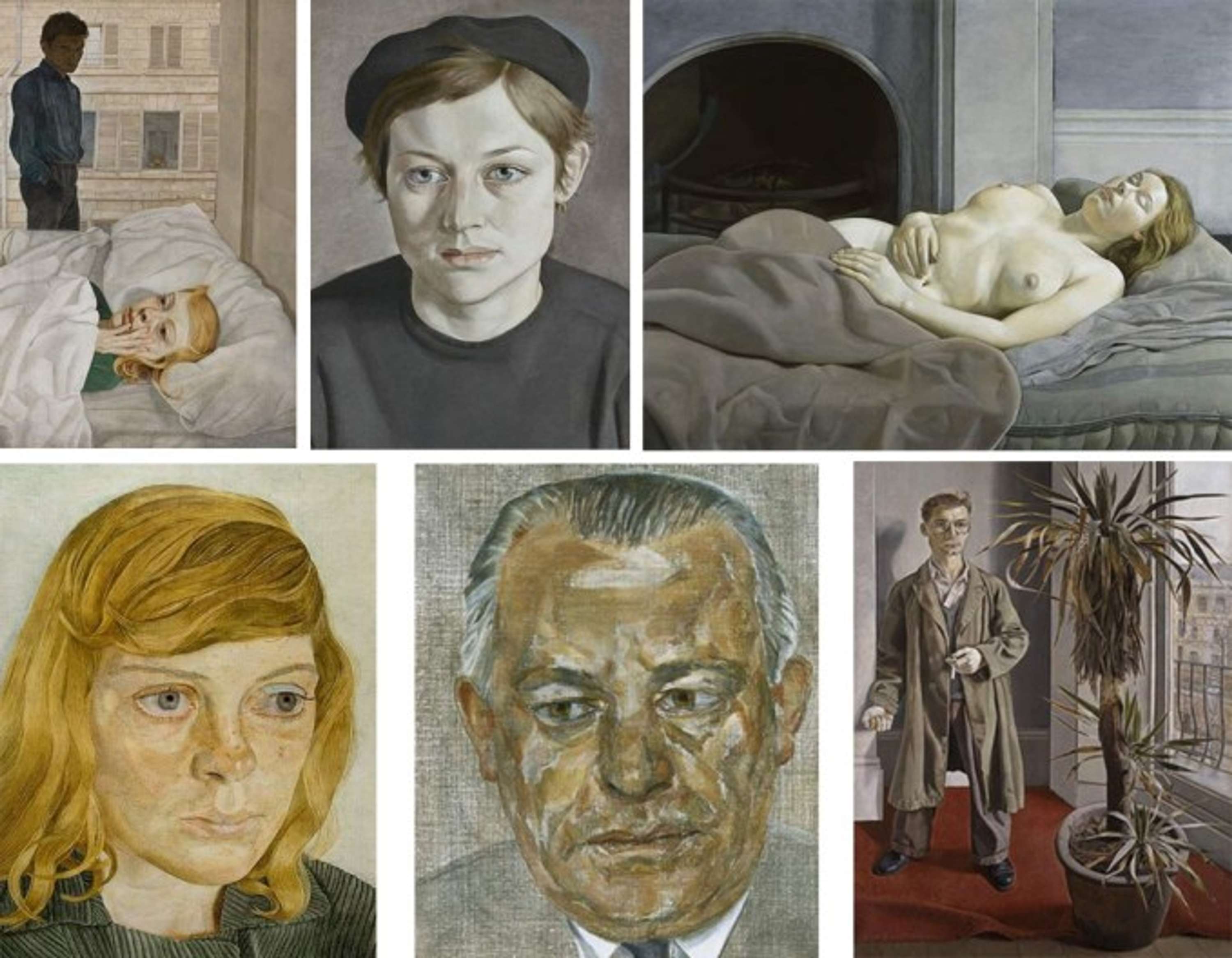 Lucian Freud’s Work Through the Decades by Bridgeman Images