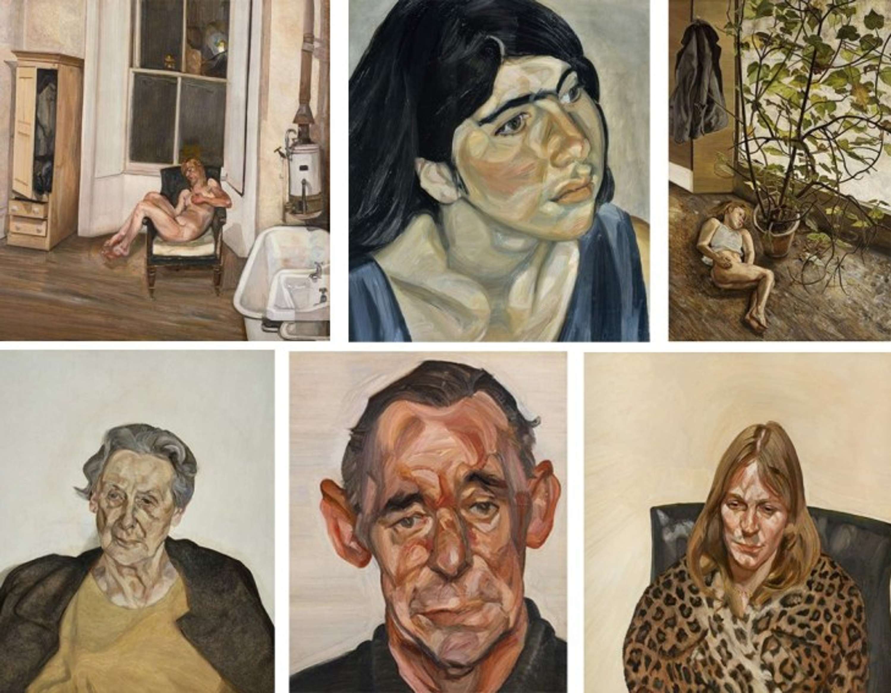Lucian Freud’s Work Through the Decades by Bridgeman Images