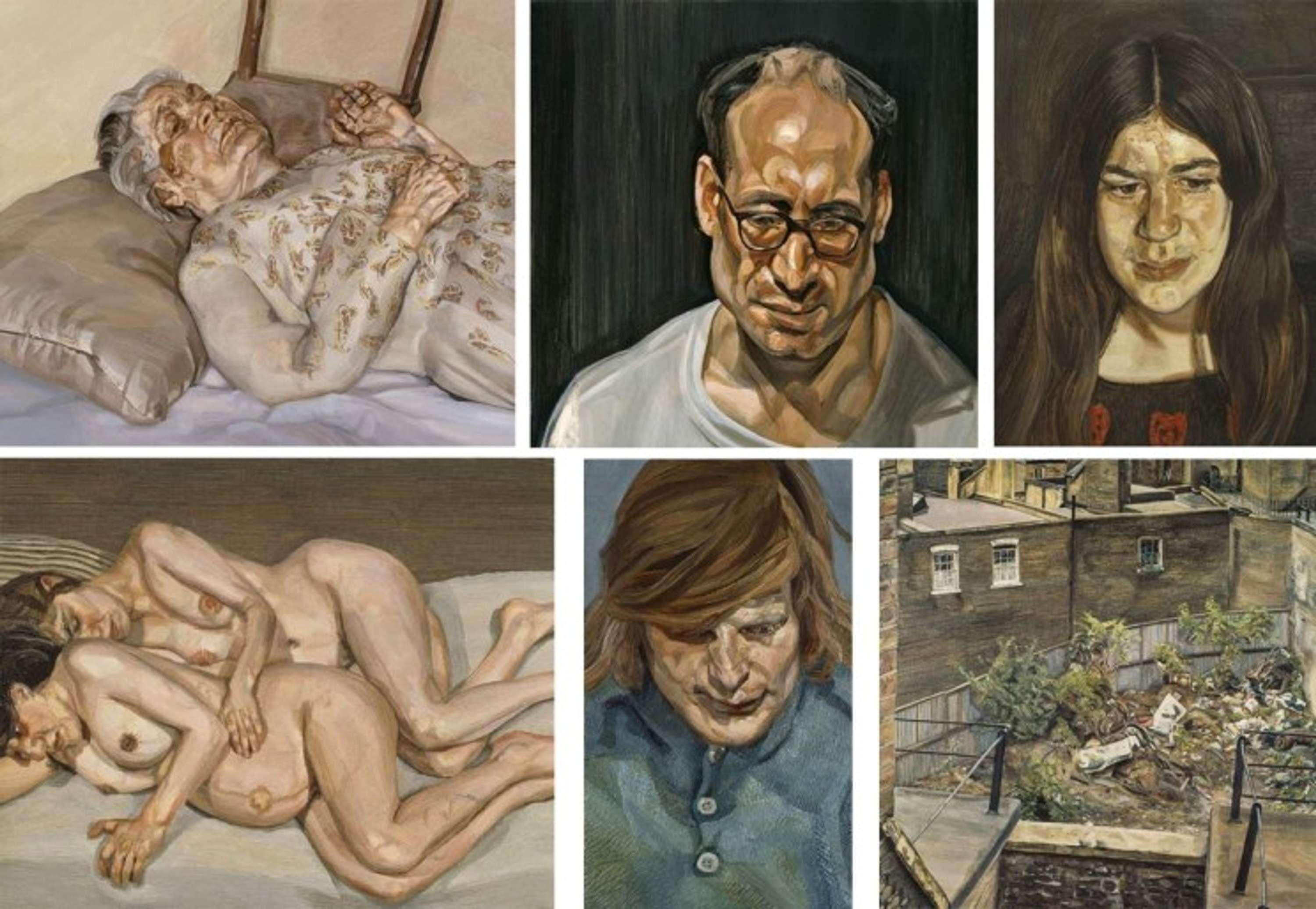 Lucian Freud’s Work Through the Decades by Bridgeman Images