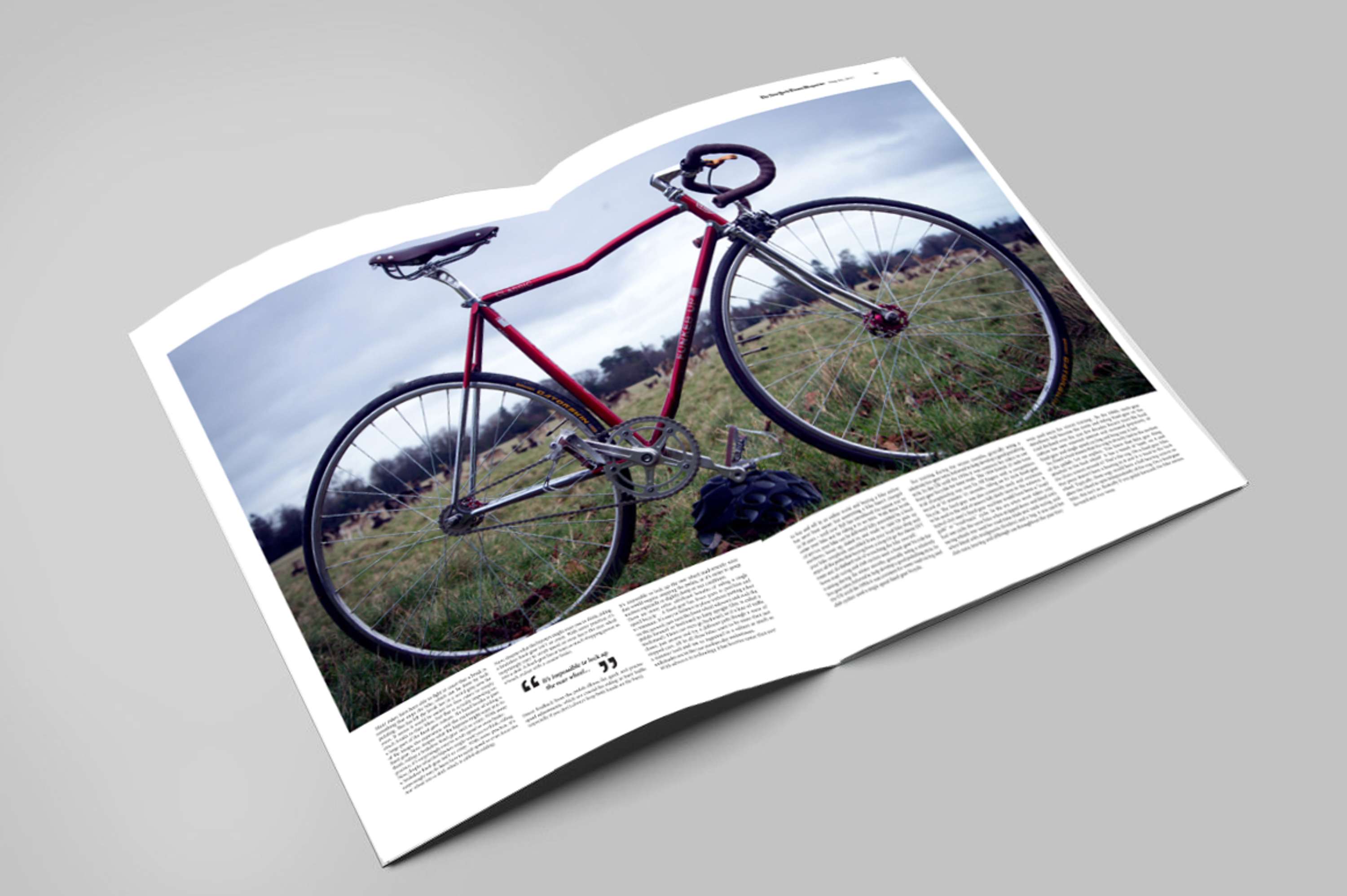 NY Times Magazine Brief: Single Speed. by Murray Aston