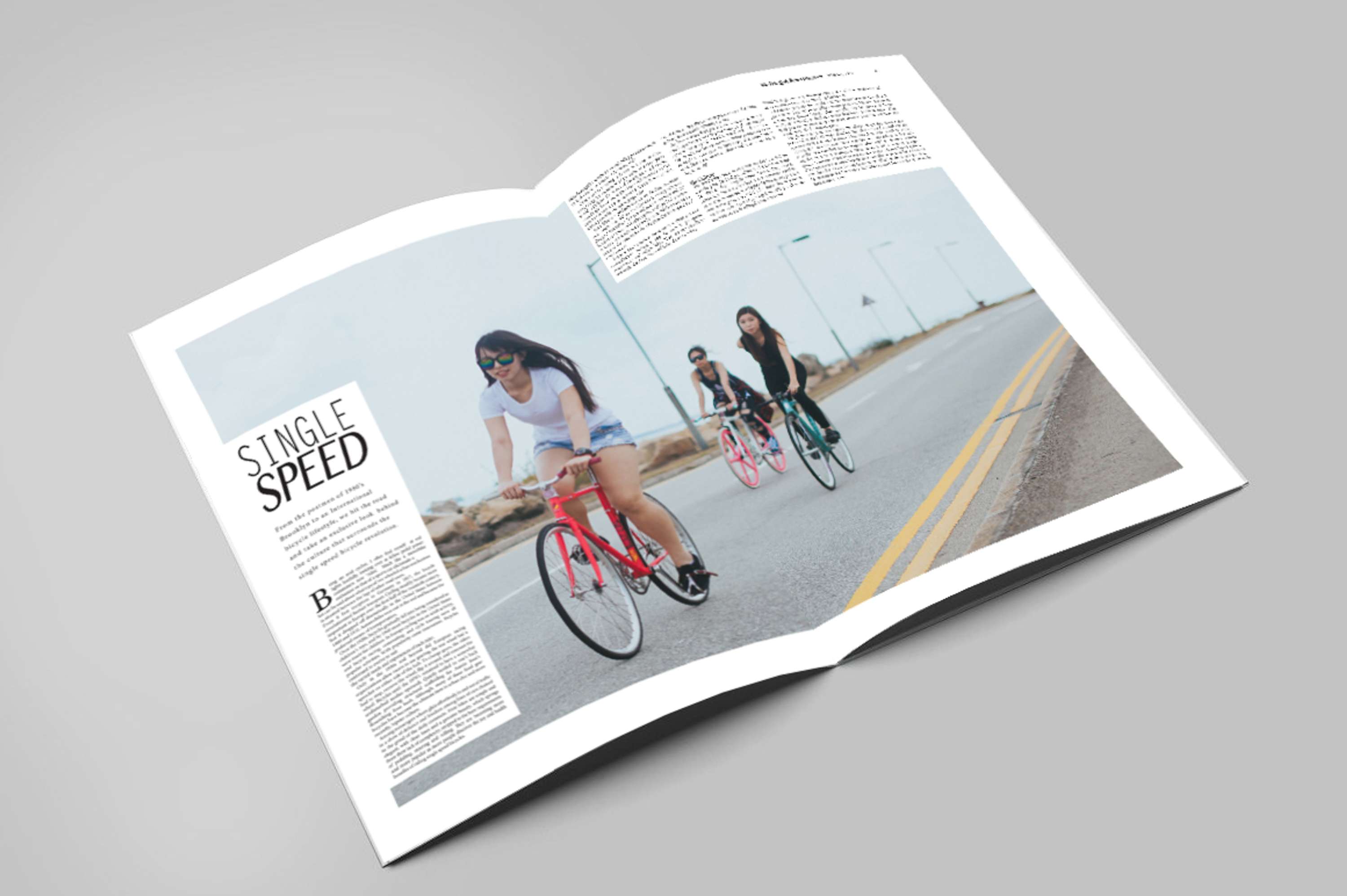 NY Times Magazine Brief: Single Speed. by Murray Aston