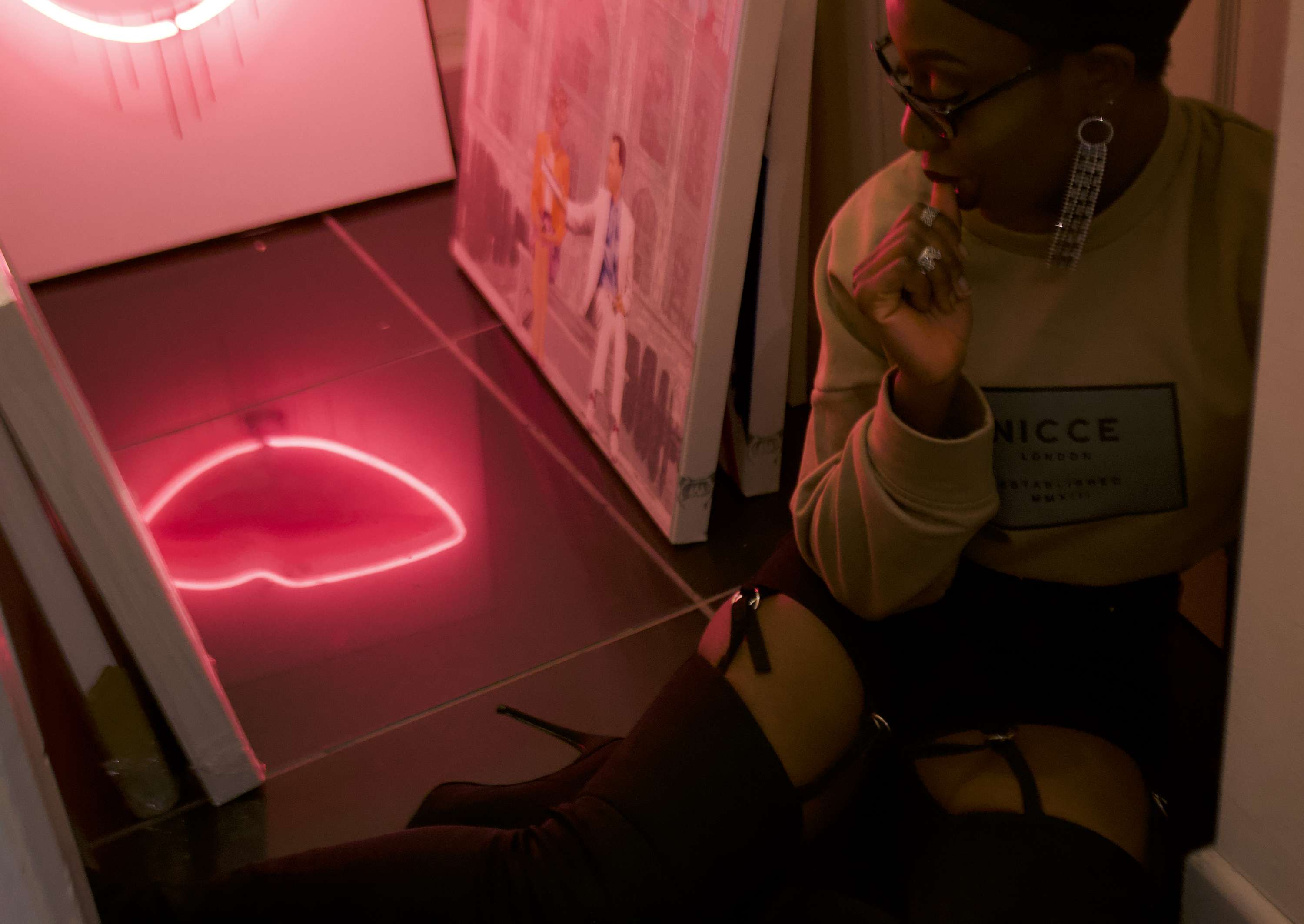 Extras from NICCE shoot by aisha al-abdallah