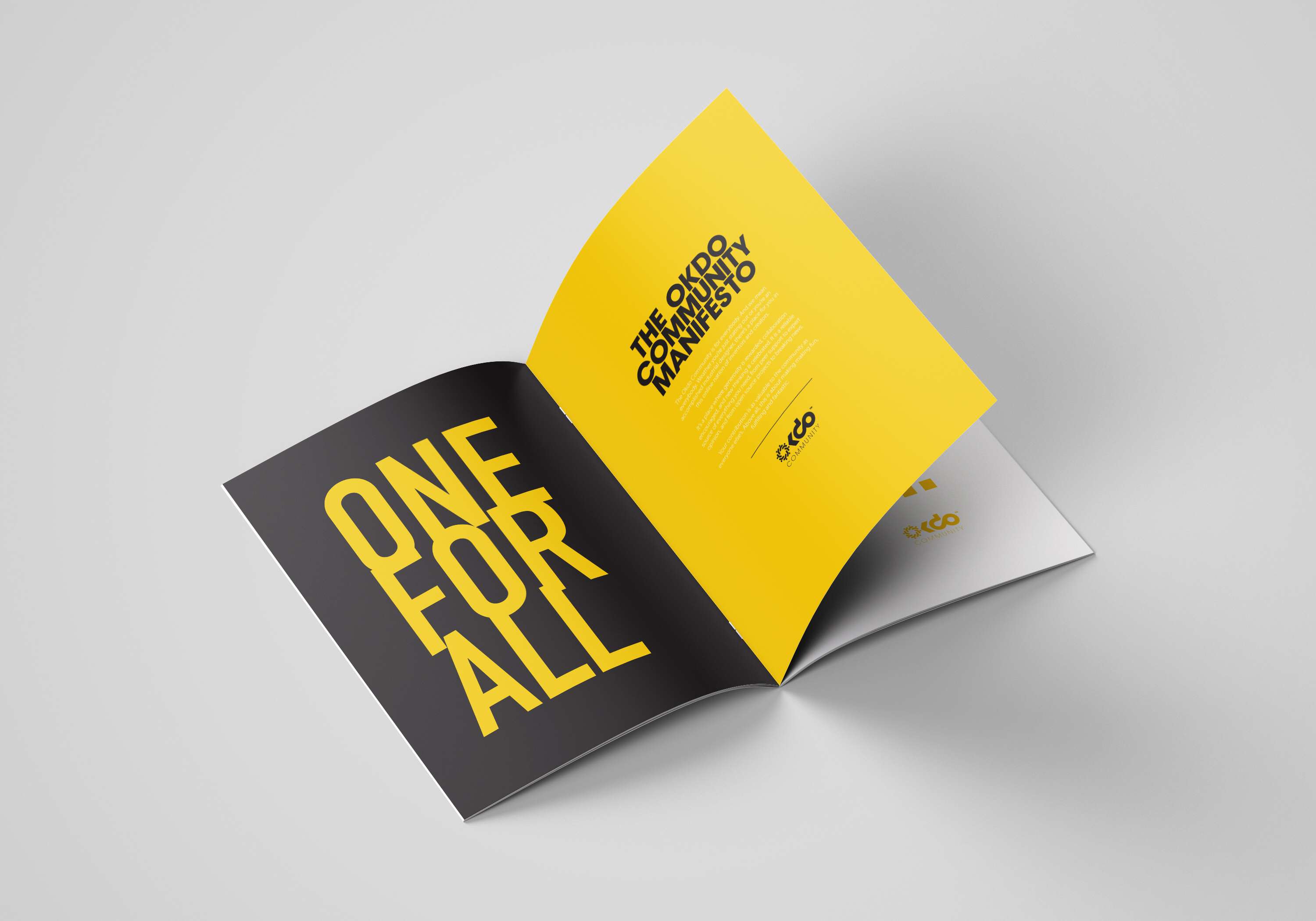 Okdo typography by Tim Shrimpton