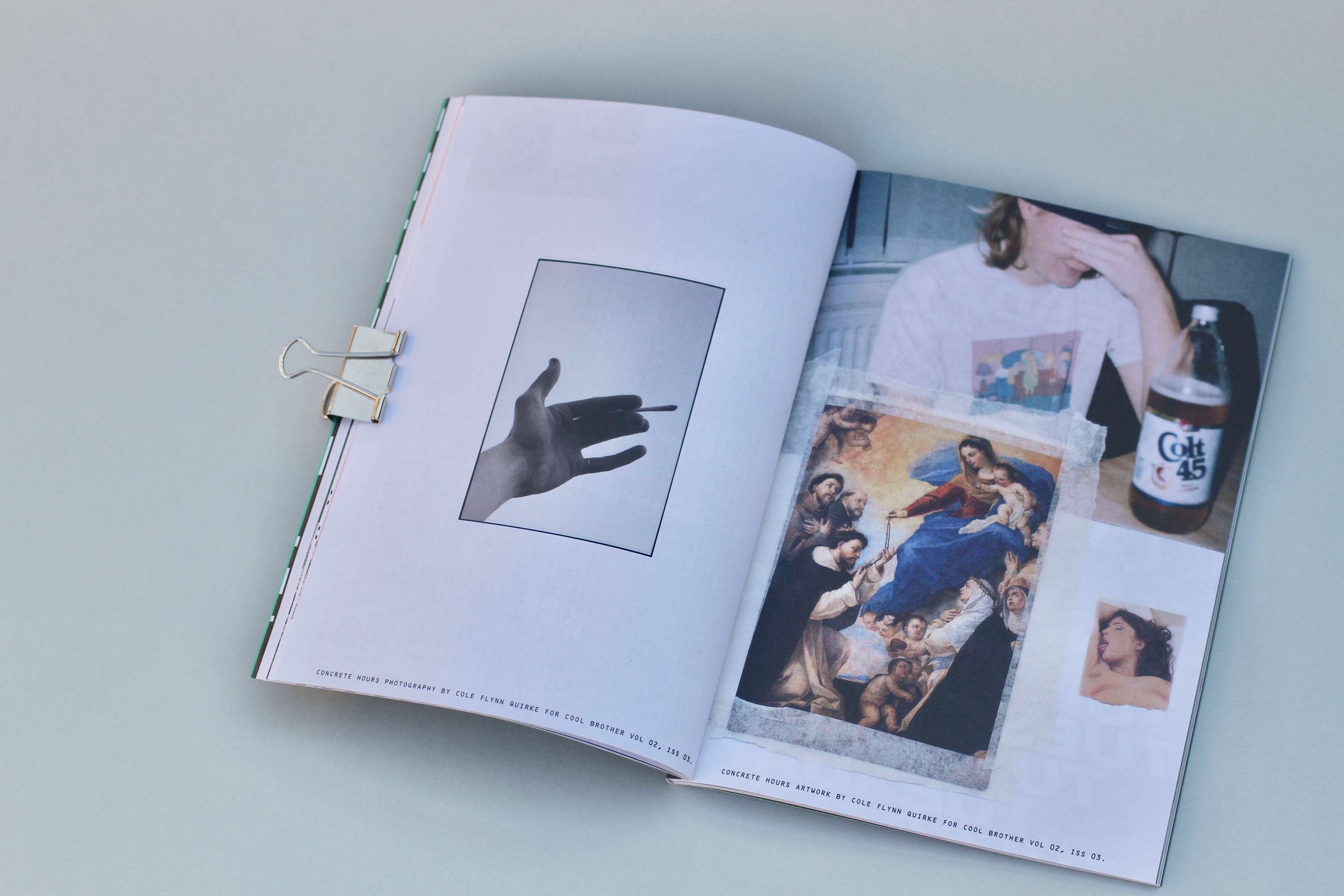 COOL BROTHER / ISSUE THREE: CONCRETE HOURS by Cecilia Dinwoodie