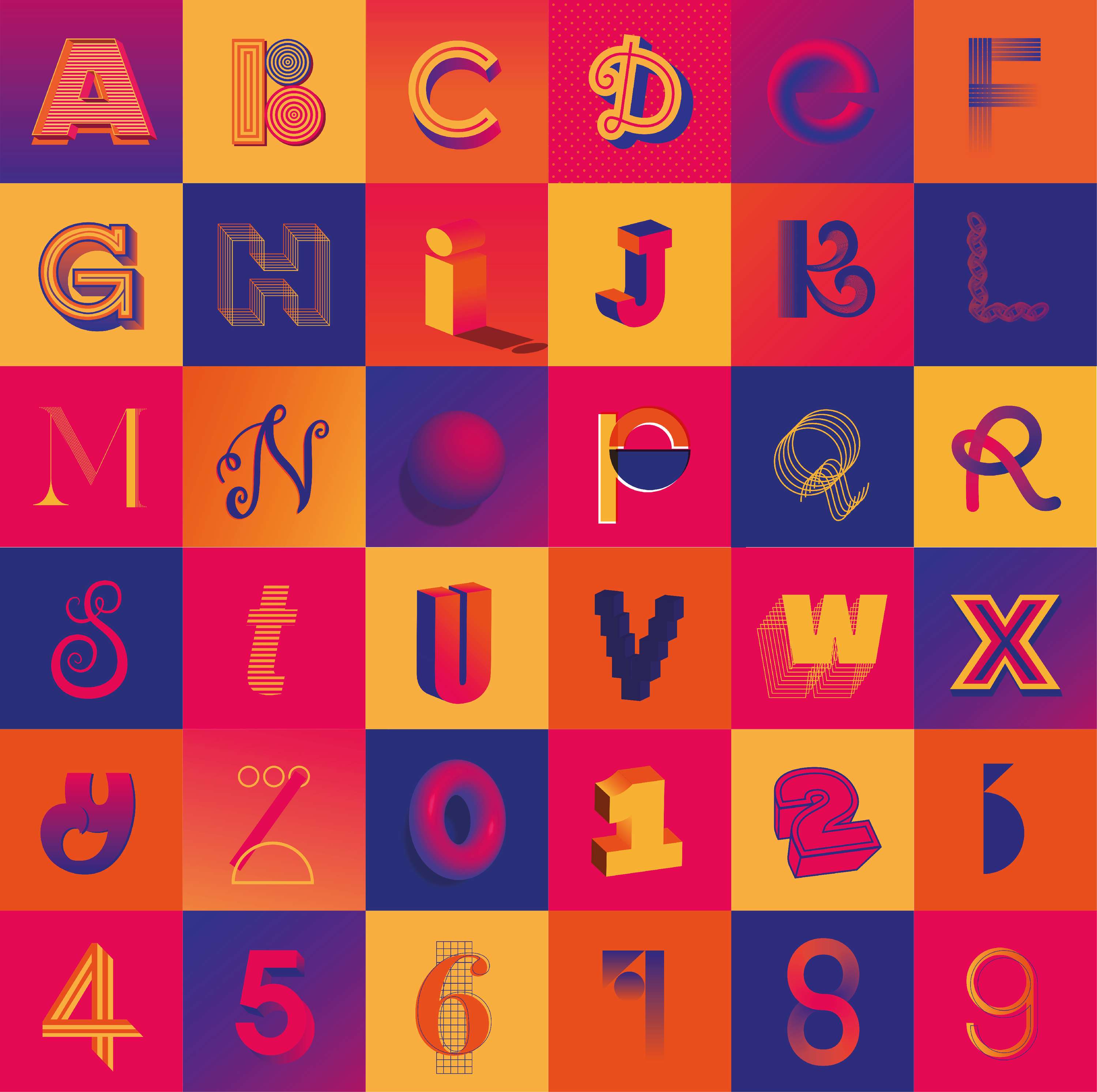 36 Days of Type '19 by Abi Everett