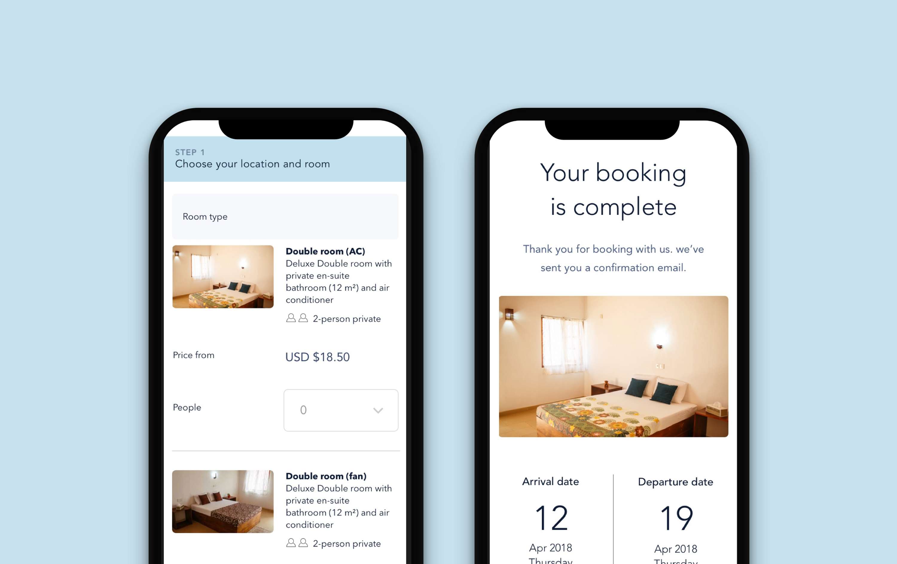 Hostel First Website Redesign by Hayley Smeulders