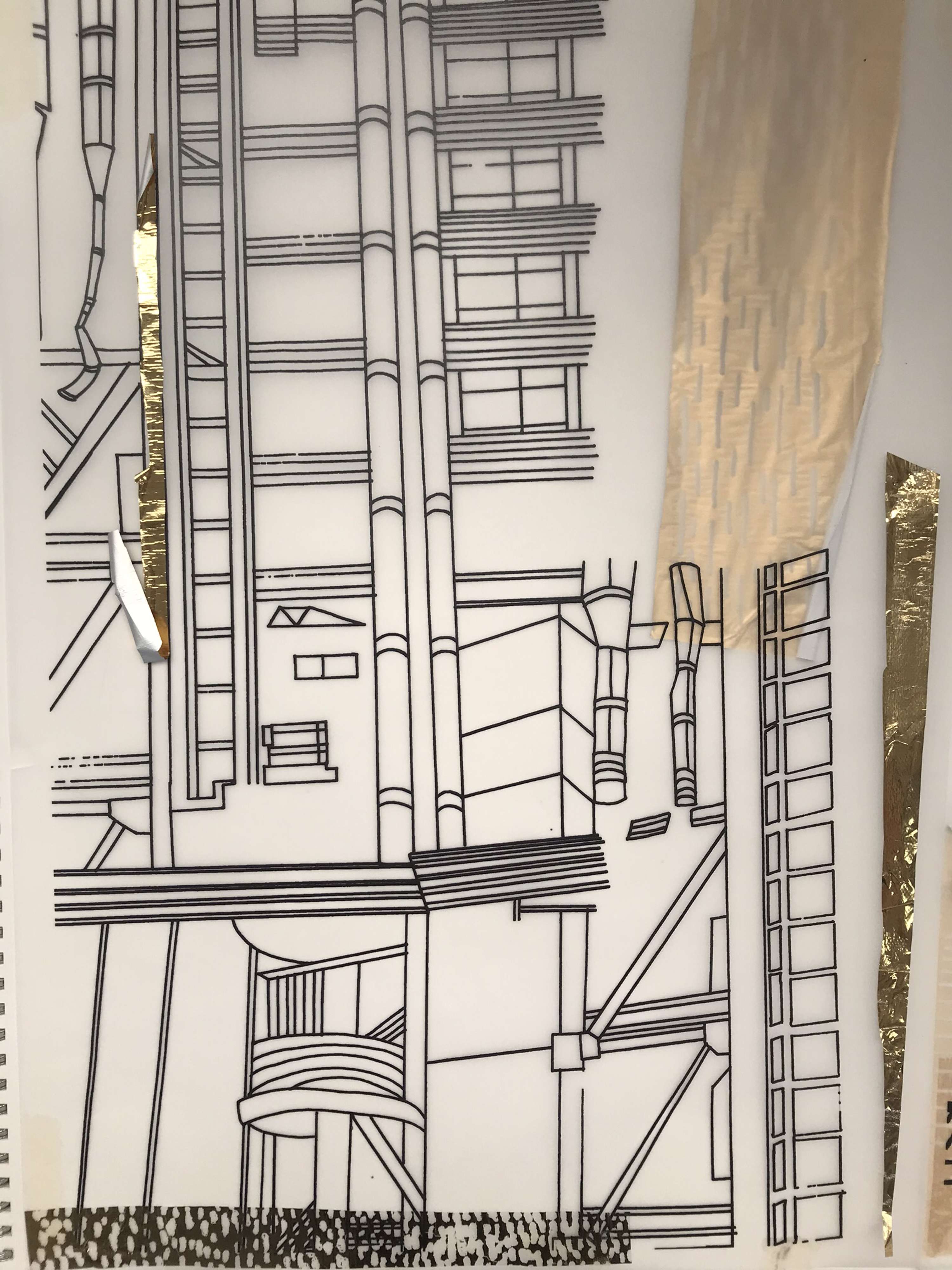 FMP-Final Major Project: Using ideas of Bauhaus and Minimalism, inspired by architecture by Kamile Balciunaite