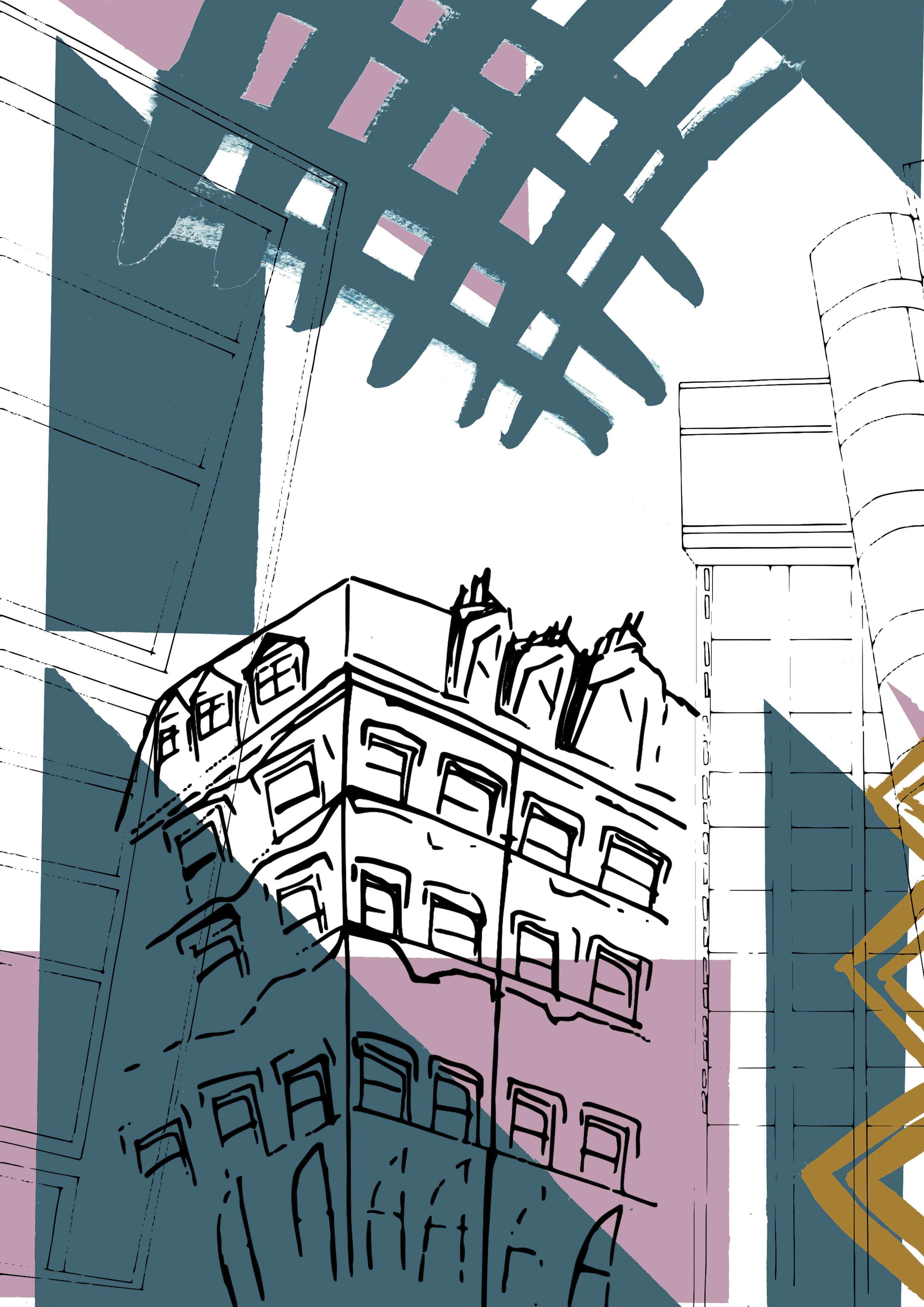 FMP-Final Major Project: Using ideas of Bauhaus and Minimalism, inspired by architecture by Kamile Balciunaite
