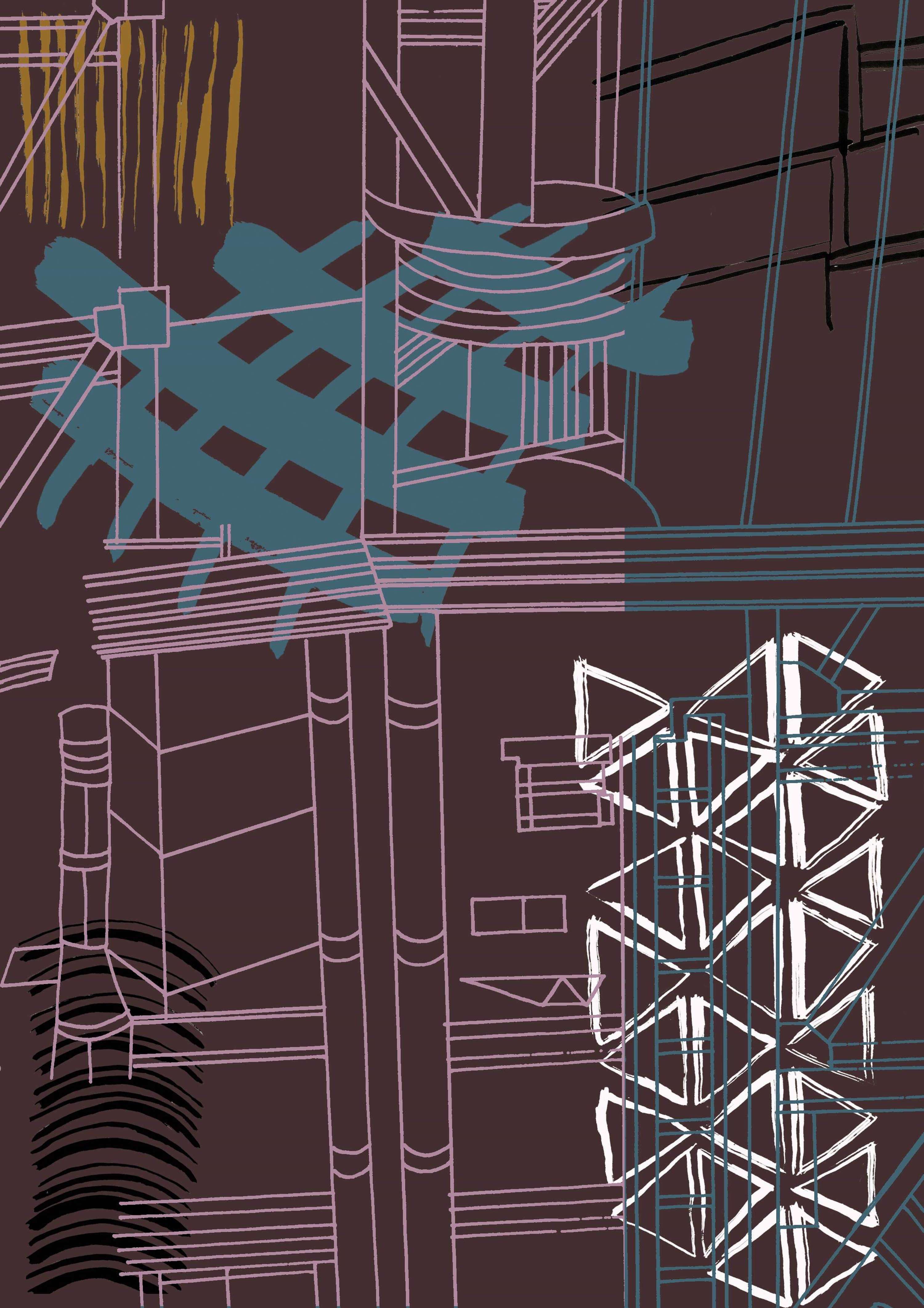 FMP-Final Major Project: Using ideas of Bauhaus and Minimalism, inspired by architecture by Kamile Balciunaite