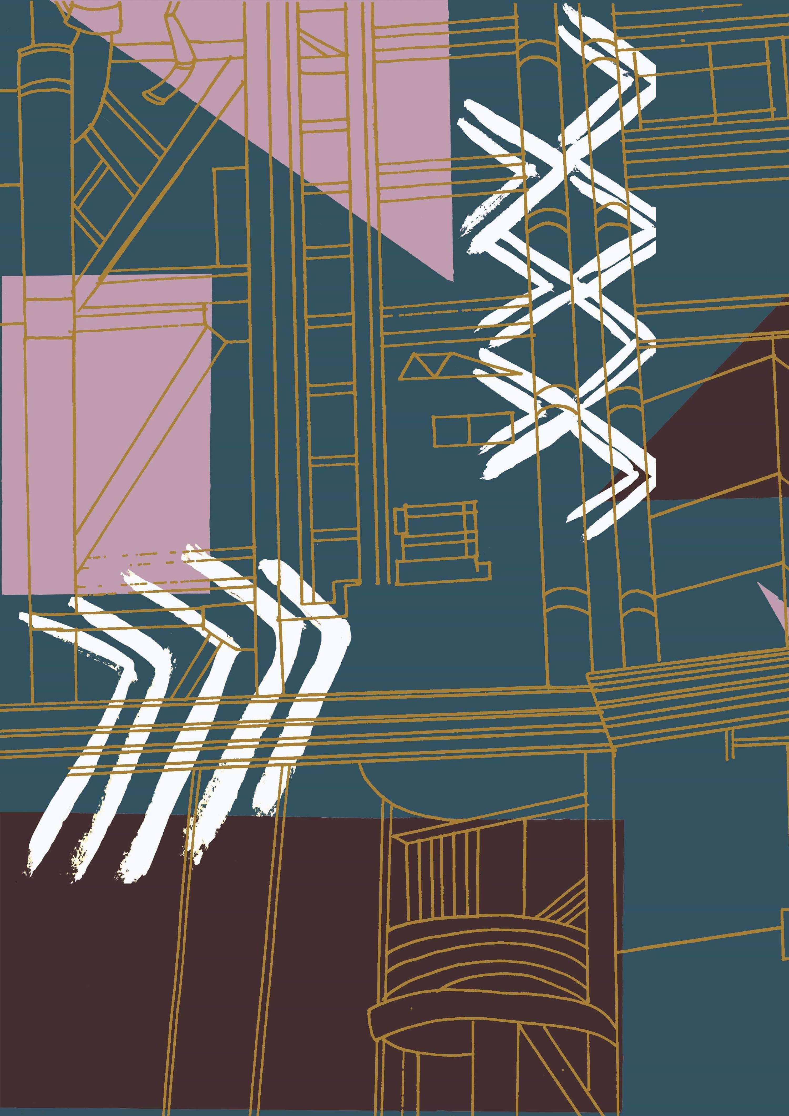 FMP-Final Major Project: Using ideas of Bauhaus and Minimalism, inspired by architecture by Kamile Balciunaite