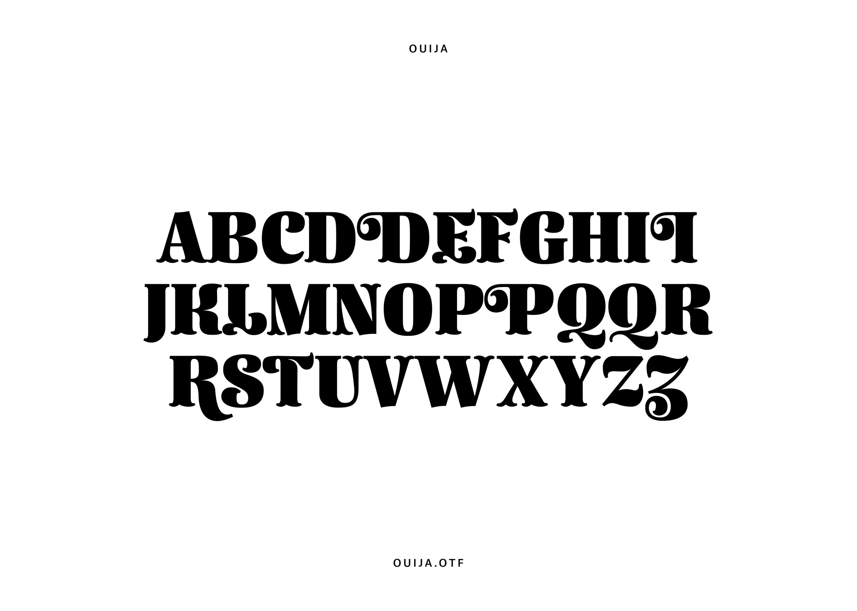 Ouija.otf by Bella Schilling
