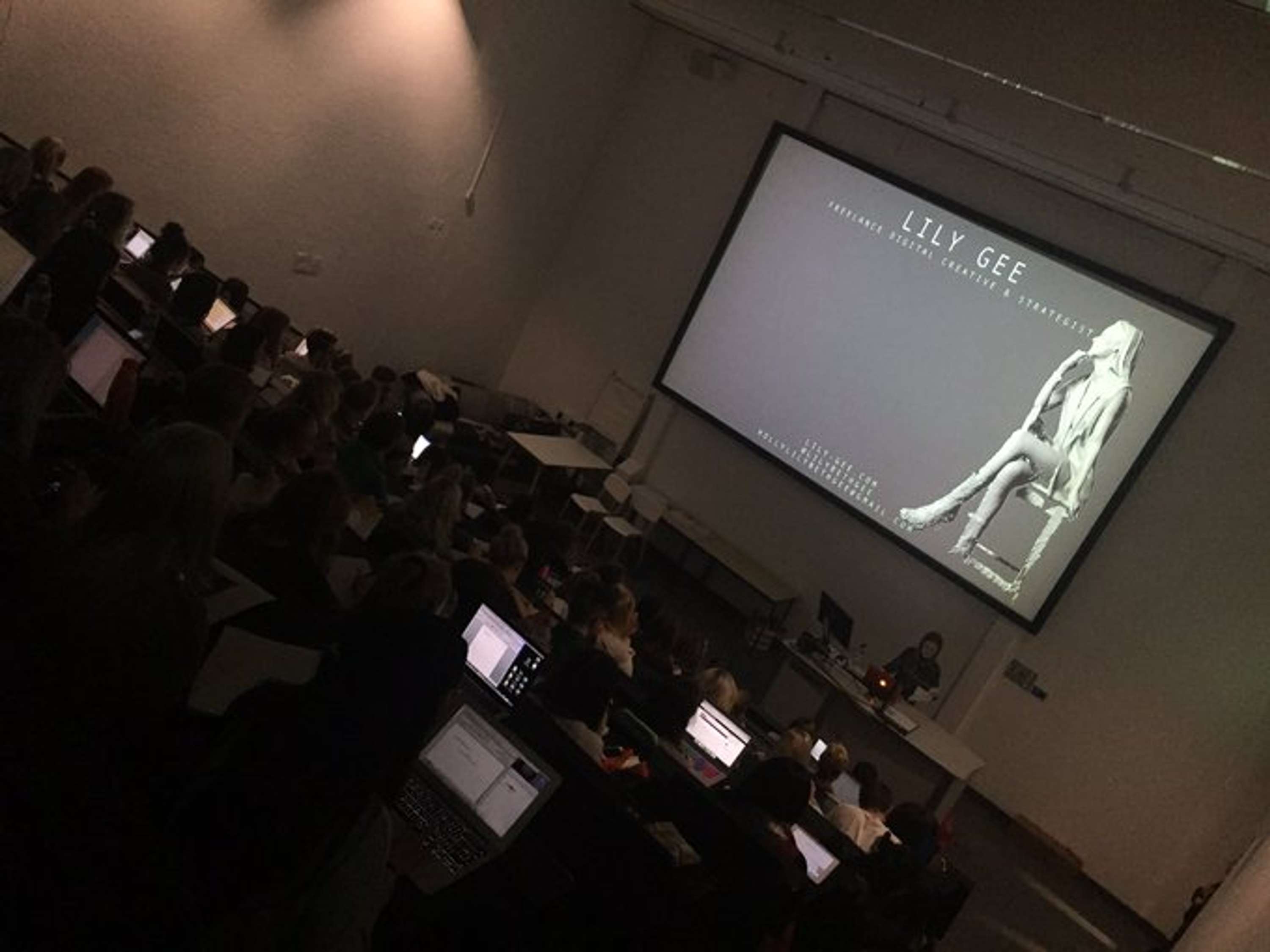 Manchester Met University: Guest Lecture by Lily Gee