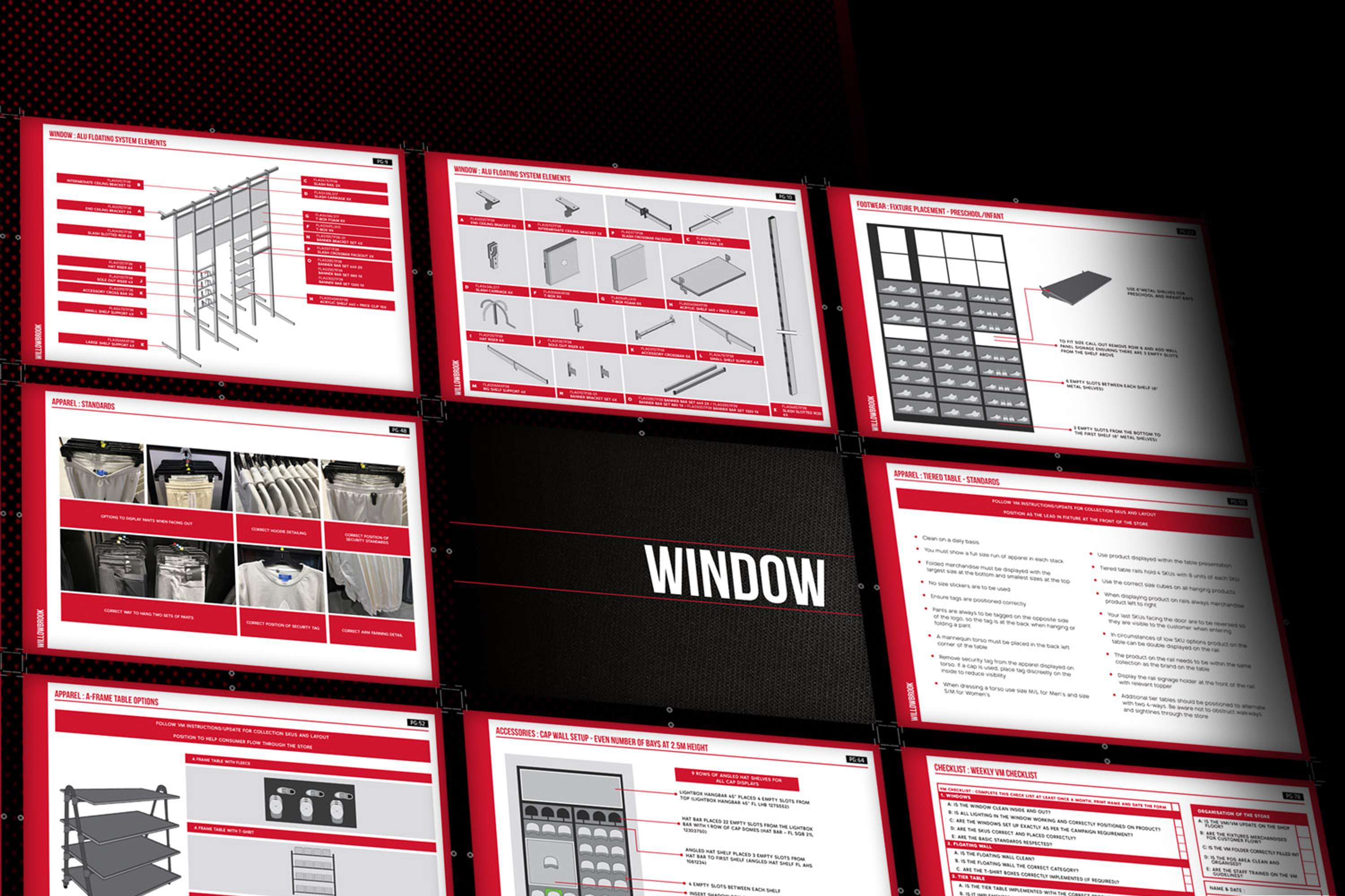 Footlocker Visual Merchandising guide by jamie reid