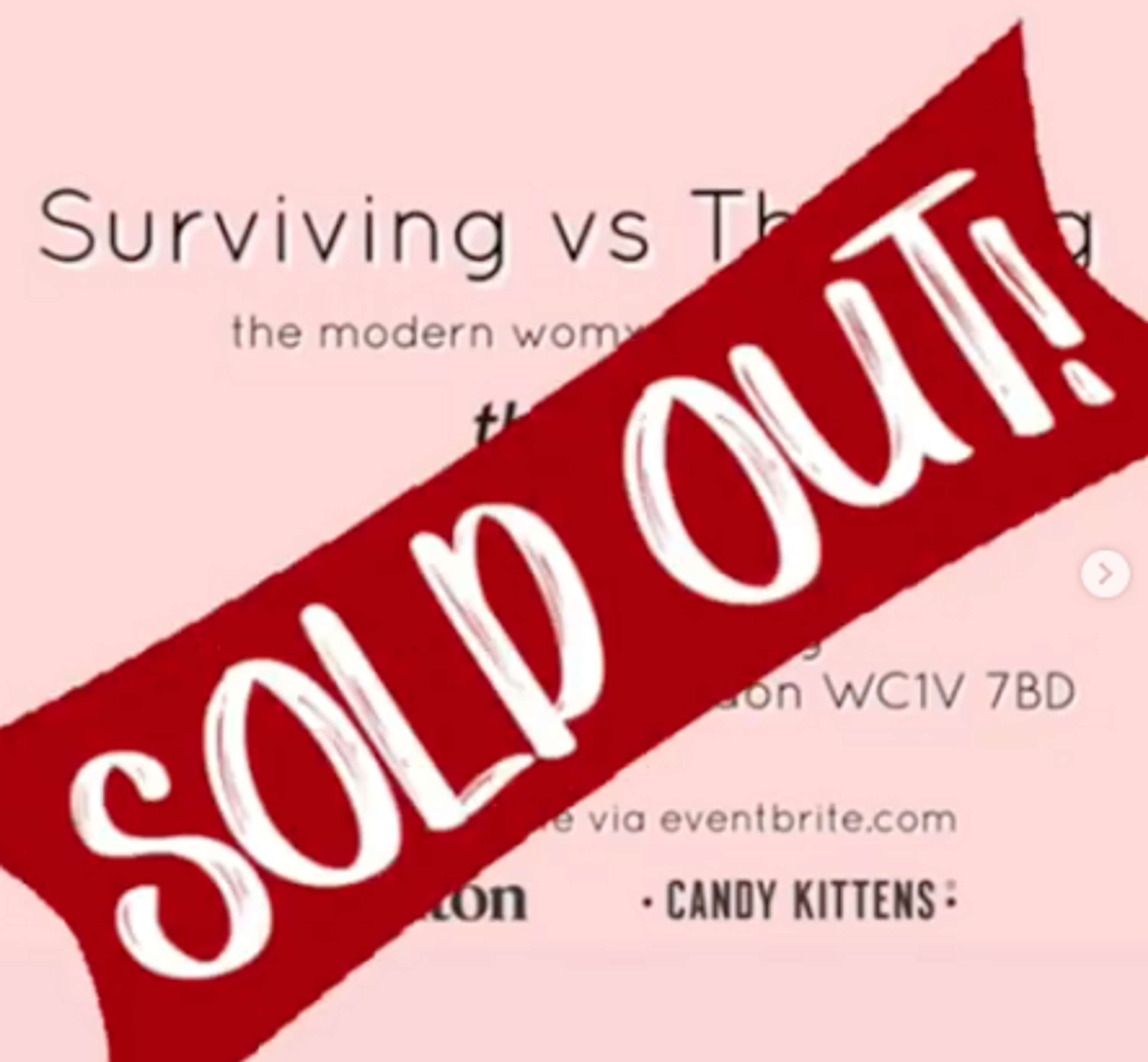 thy.self's Surviving vs Thriving Workshop by thy.self