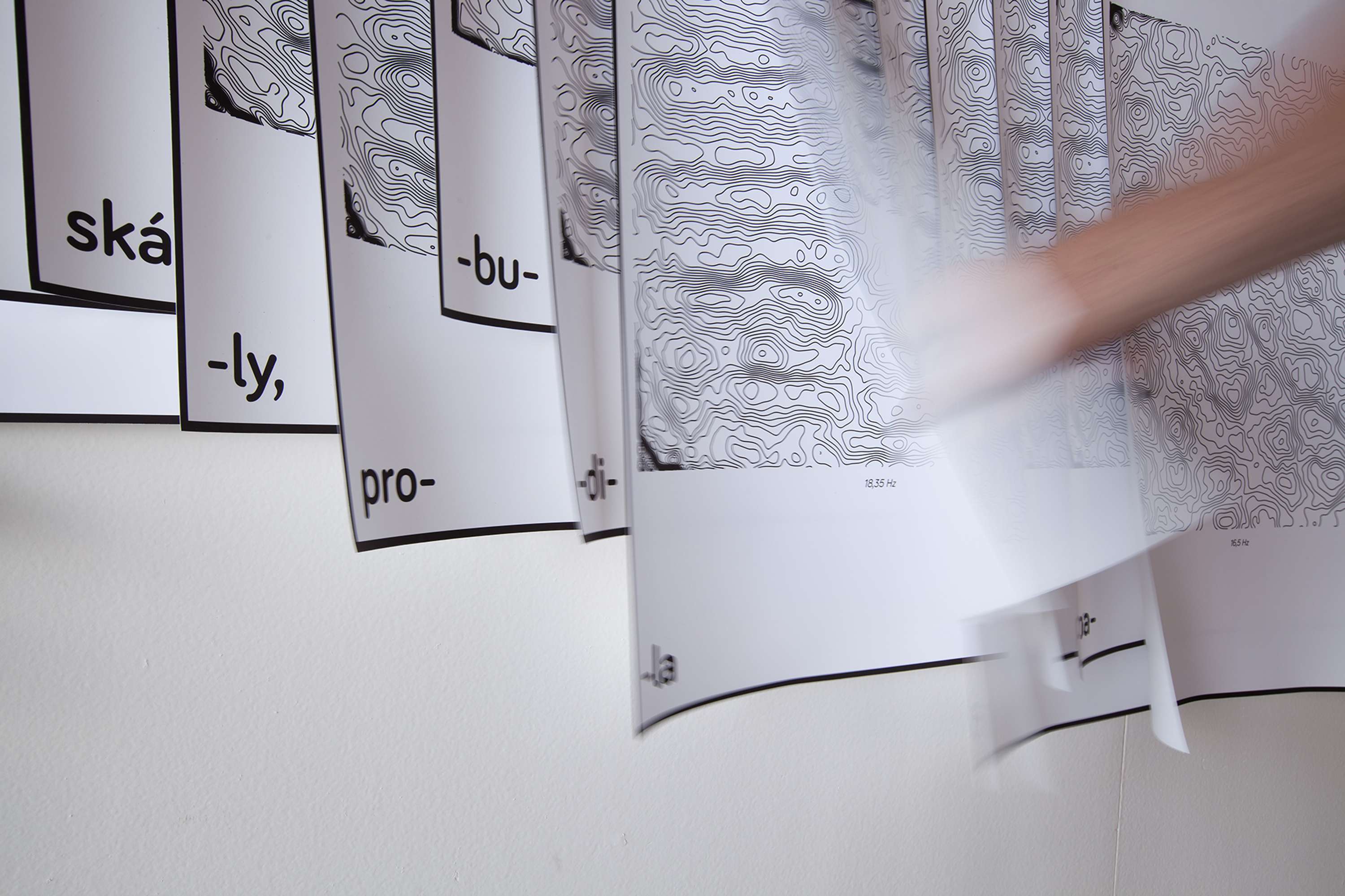 Diploma project / visualisation of sound by Martina Prethero