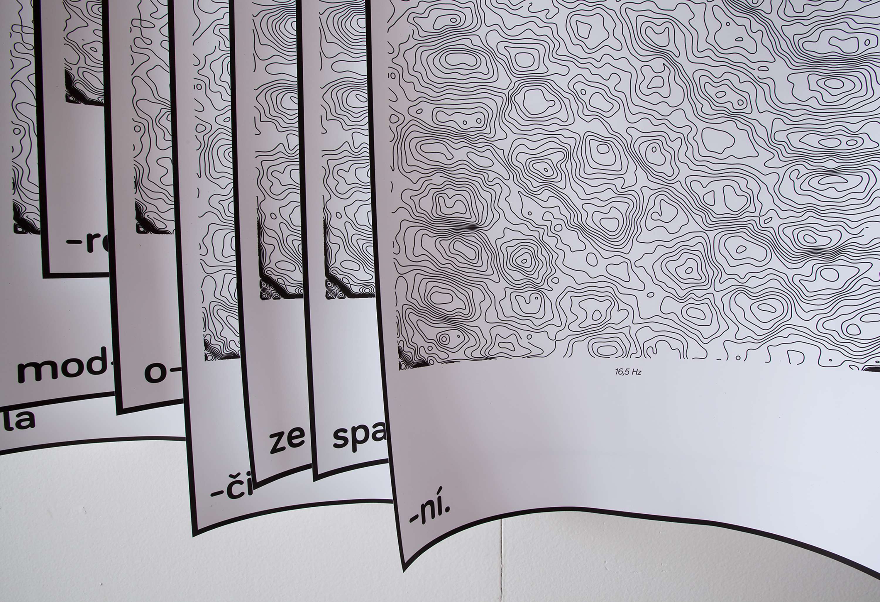 Diploma project / visualisation of sound by Martina Prethero