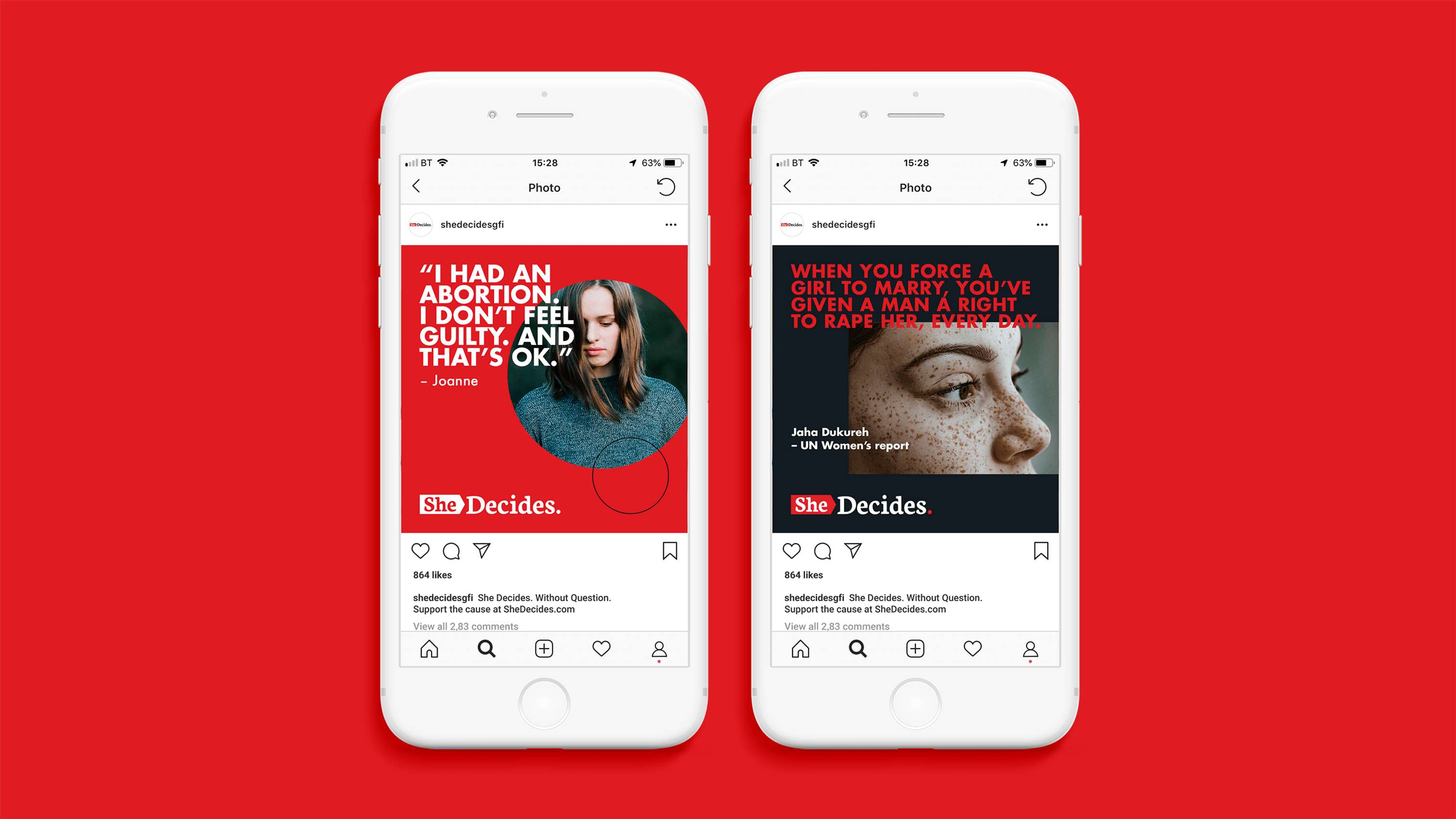 SheDecides. by Siân Louise Spicer