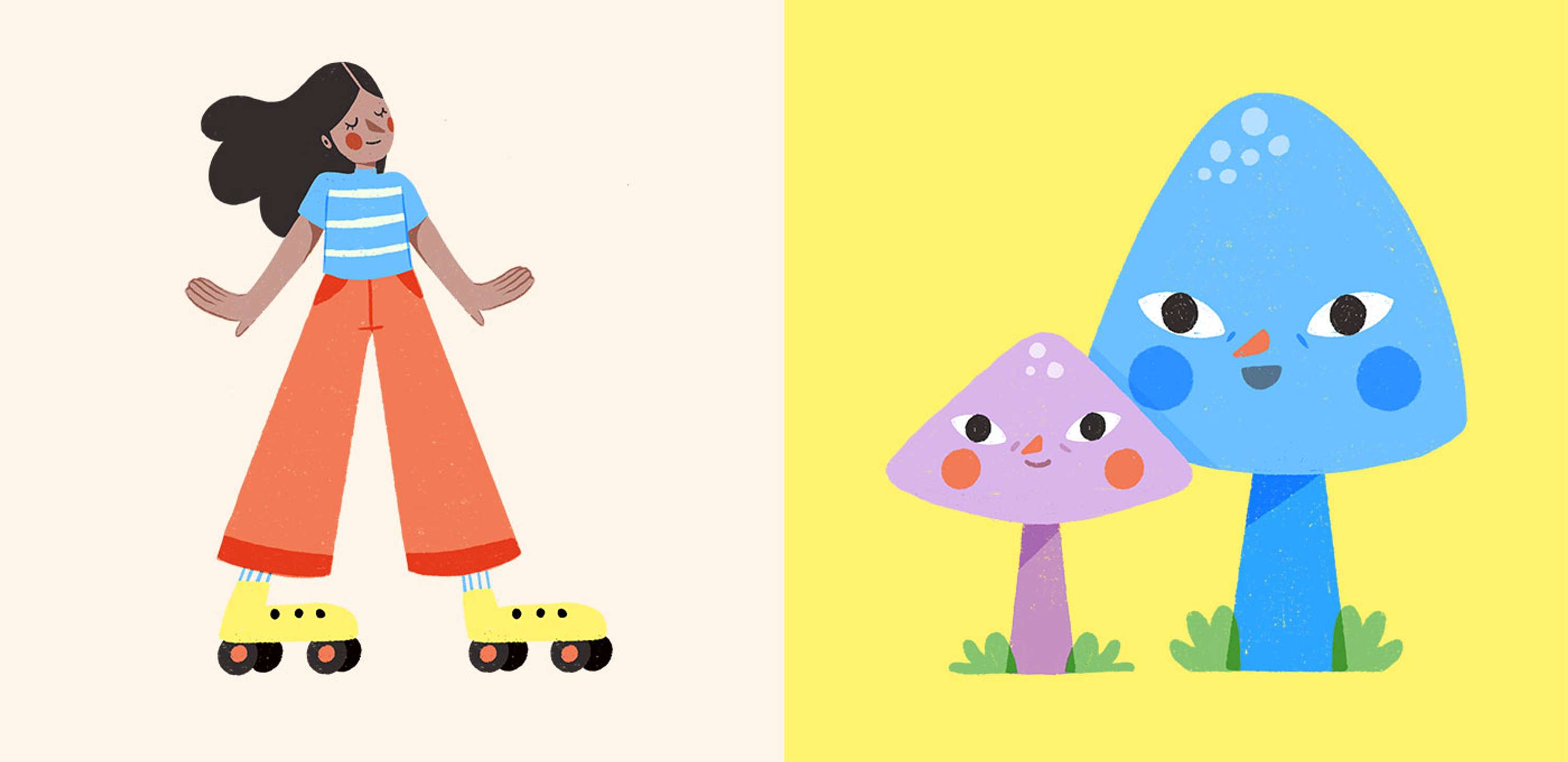 Spring Artist Sticker Pack by Bárbara Fonseca