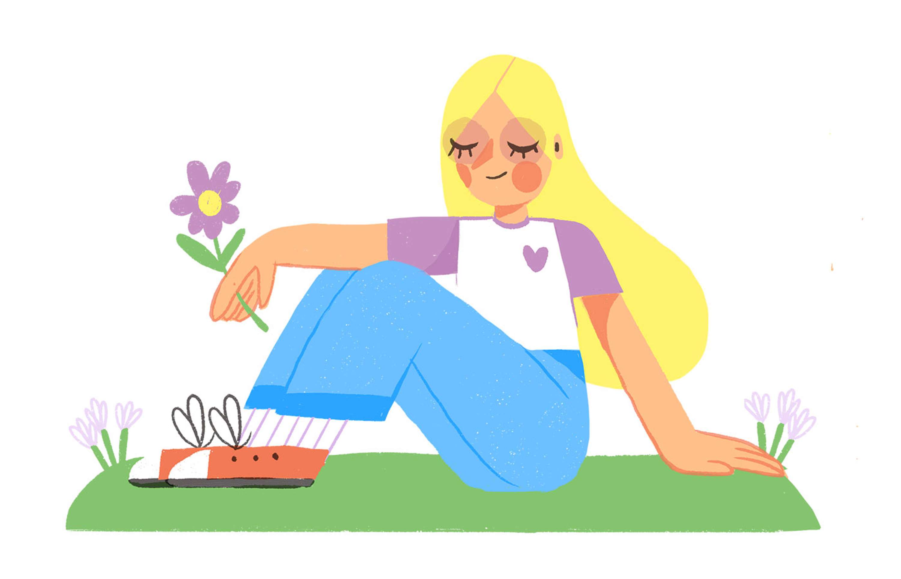 Spring Artist Sticker Pack by Bárbara Fonseca