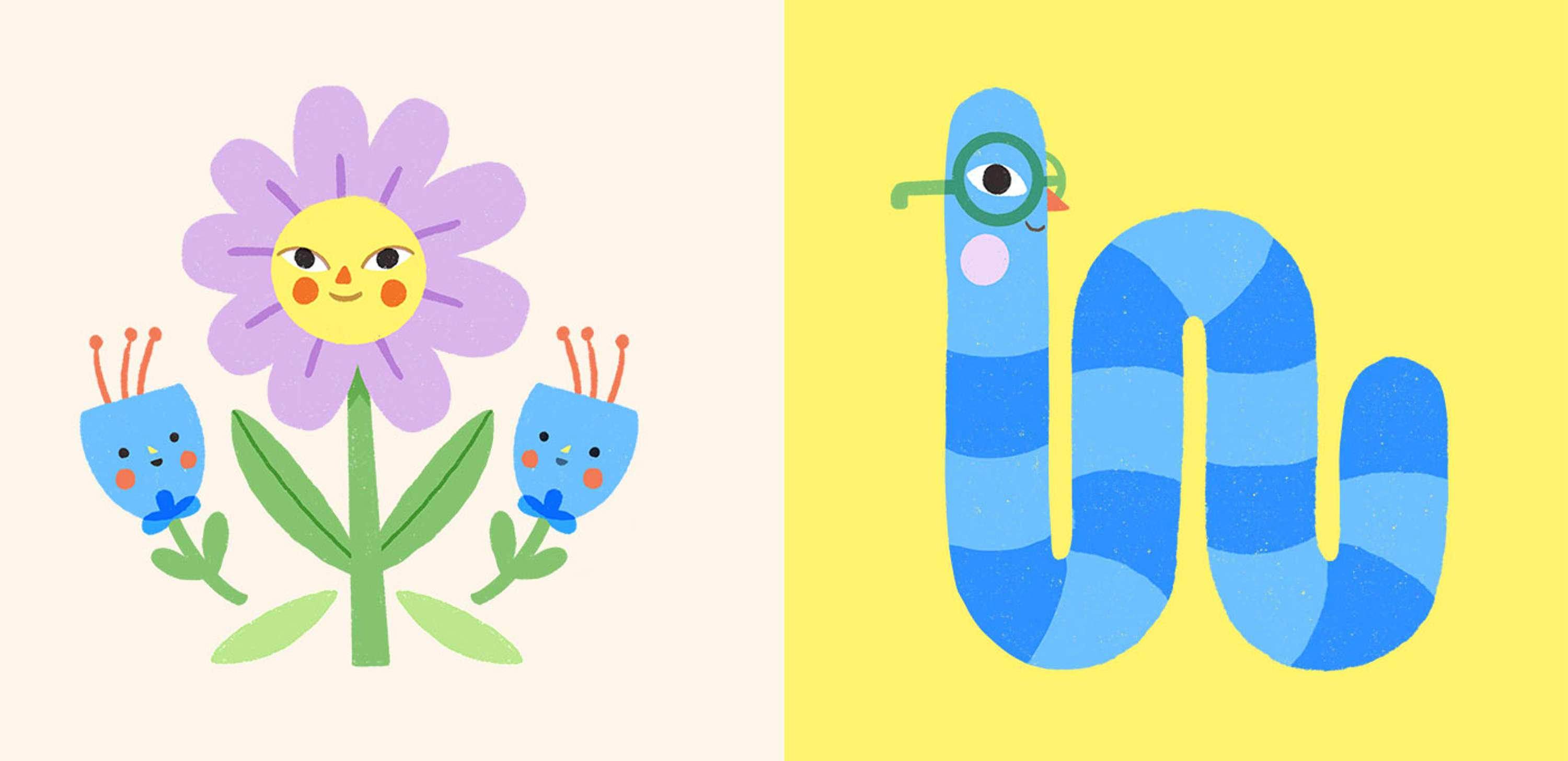 Spring Artist Sticker Pack by Bárbara Fonseca