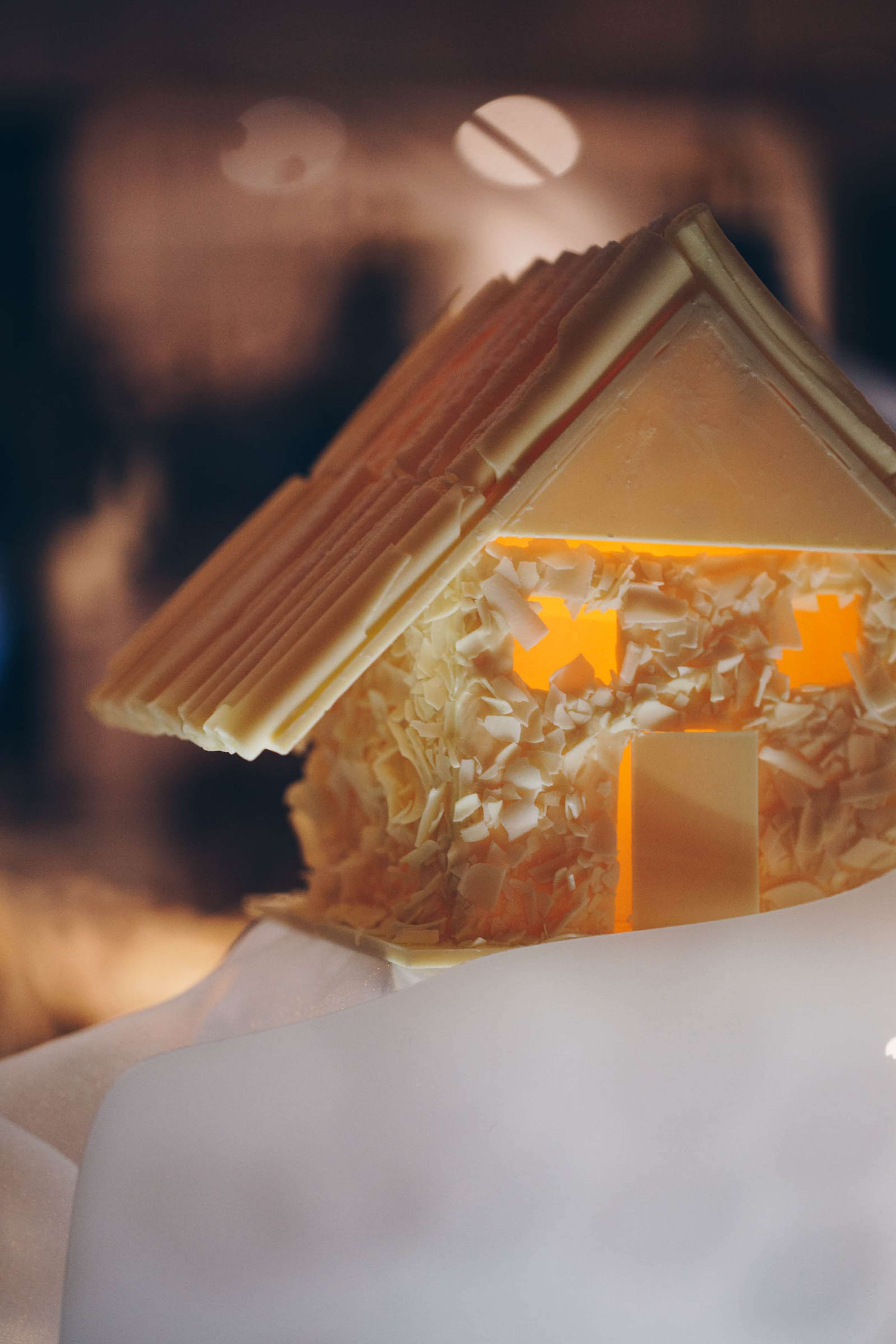 Be Chocolate Christmas Window Display by Esme Callaghan