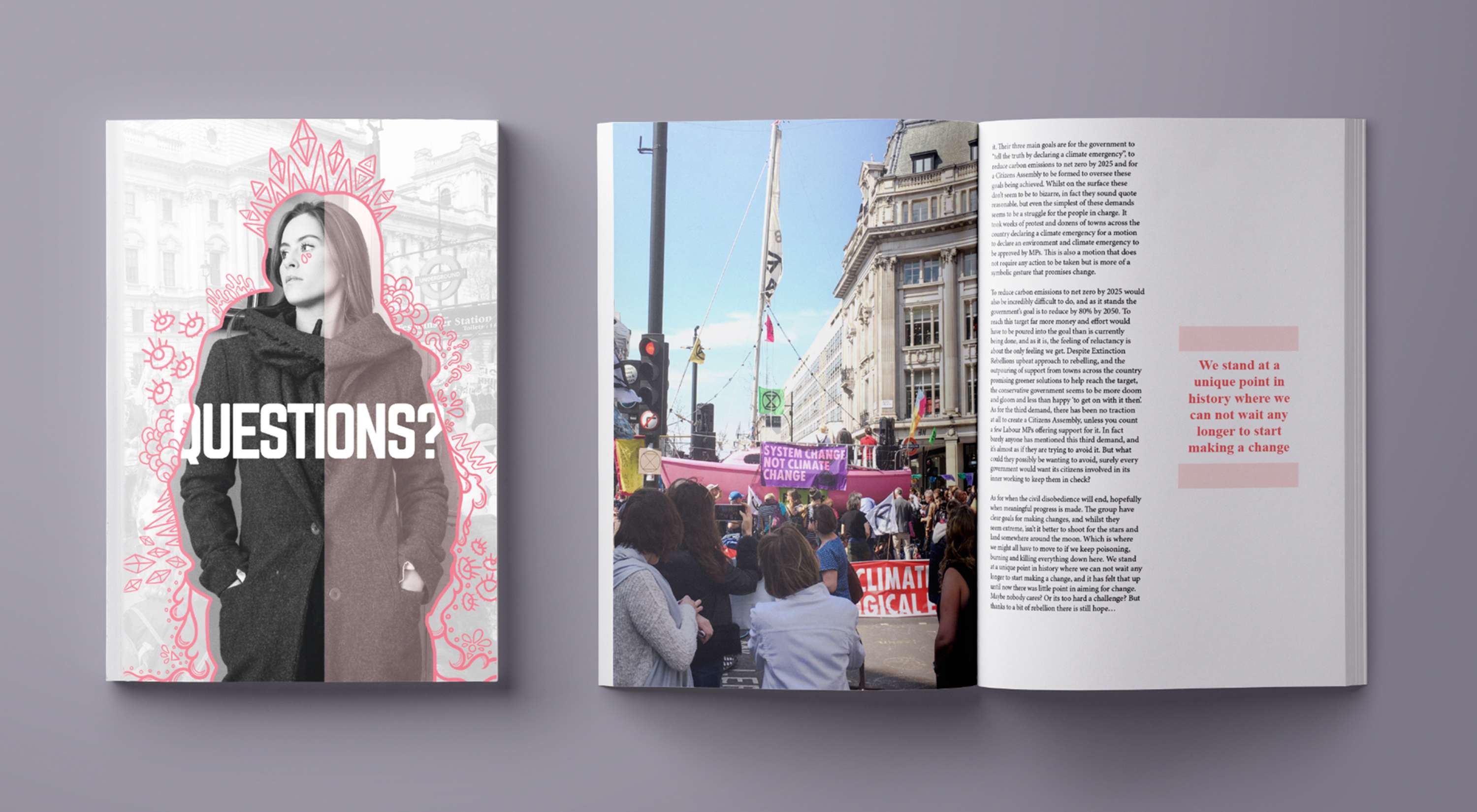 Questions? Magazine by Tabetha Baldwin