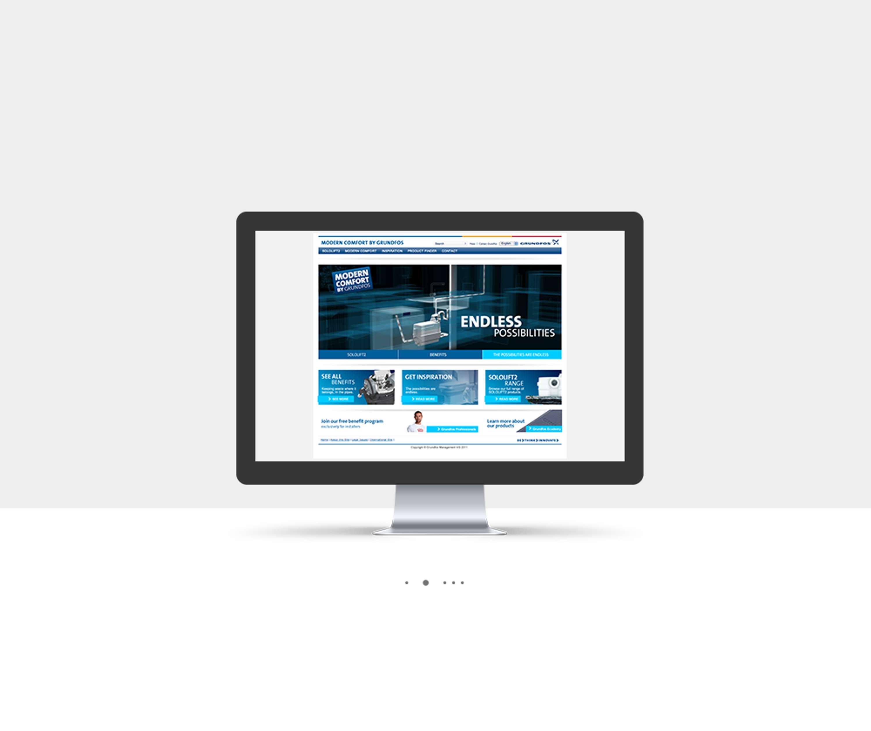 Grundfos - Freelance Front-End Web Development Project by Rafal Zerlak