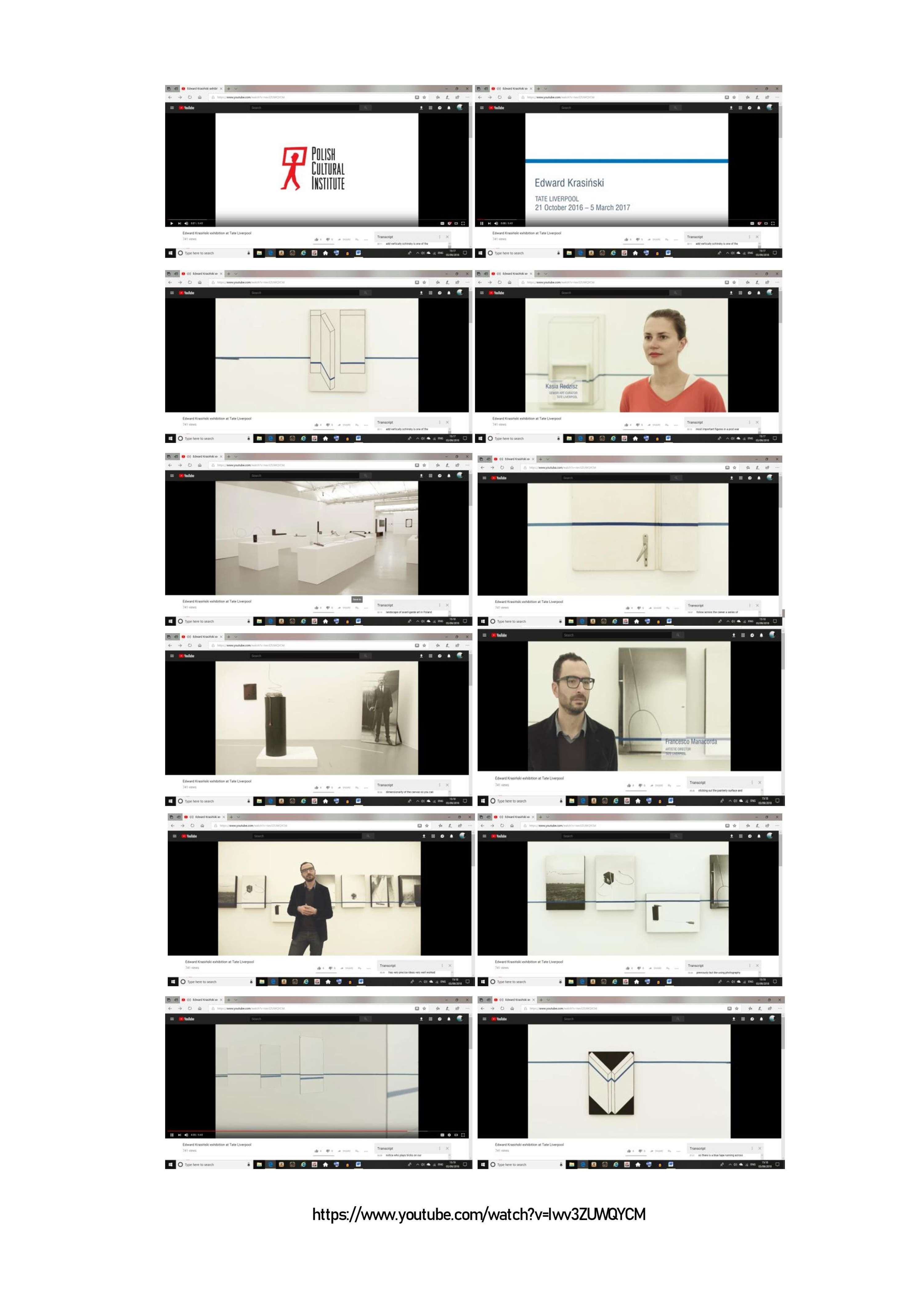Analysing and writing Art reviews by Jasmine Latka