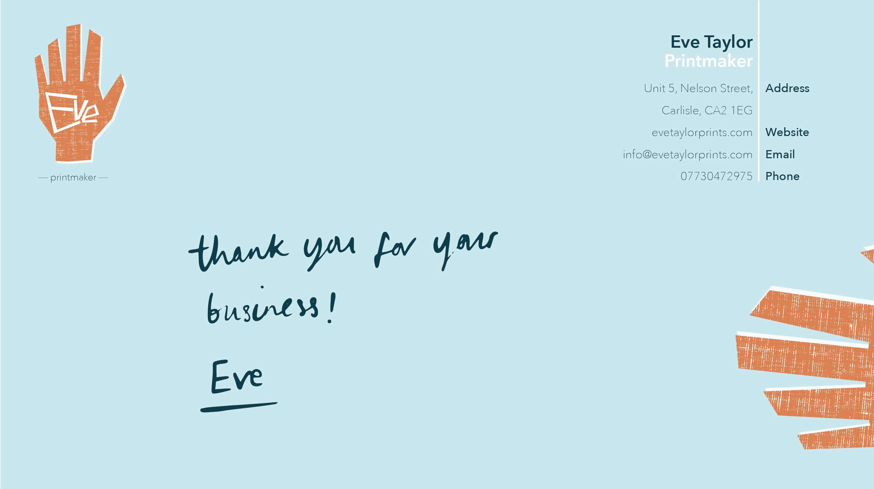 Eve Printmaker Branding by Becca Lettice