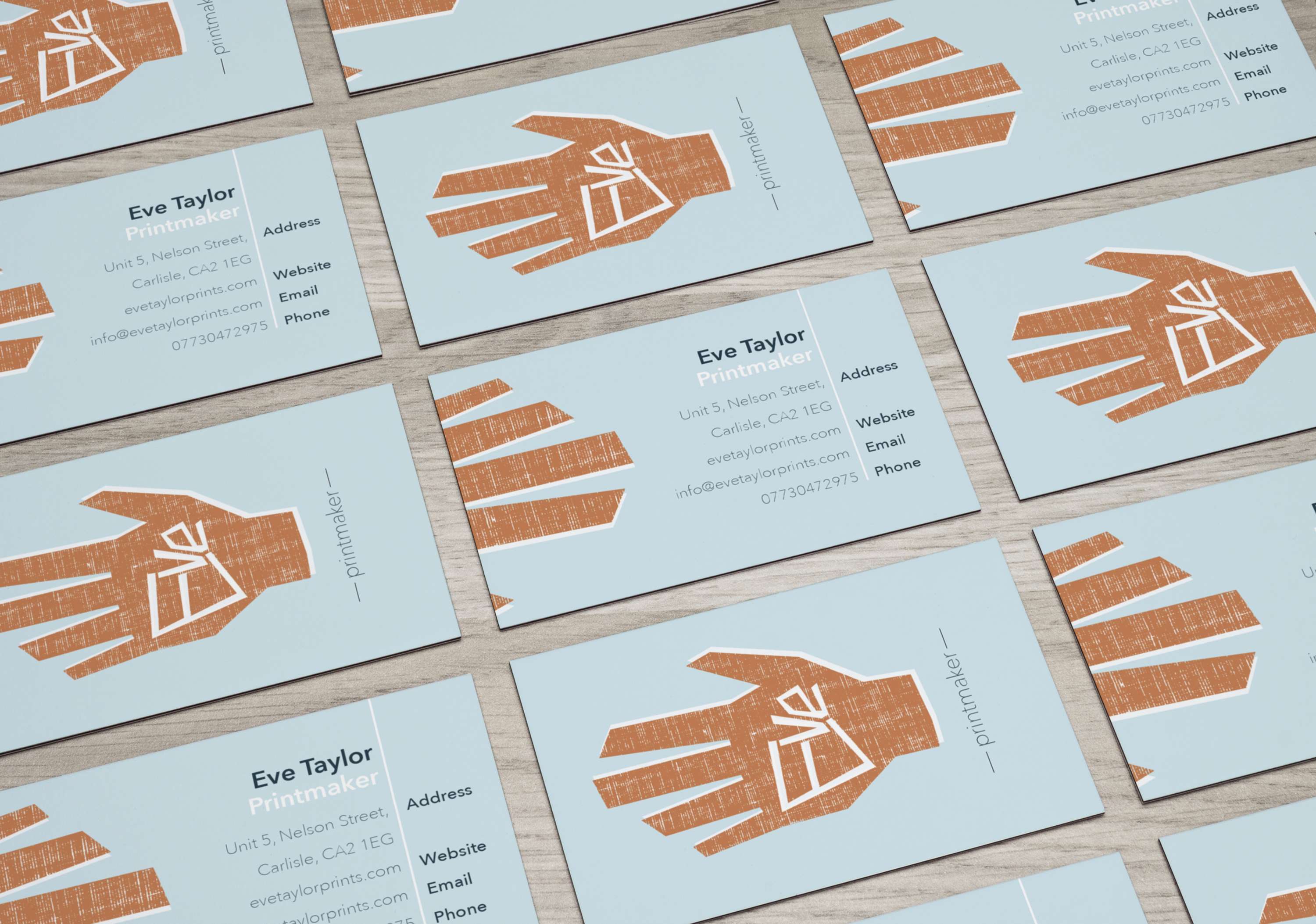 Eve Printmaker Branding by Becca Lettice