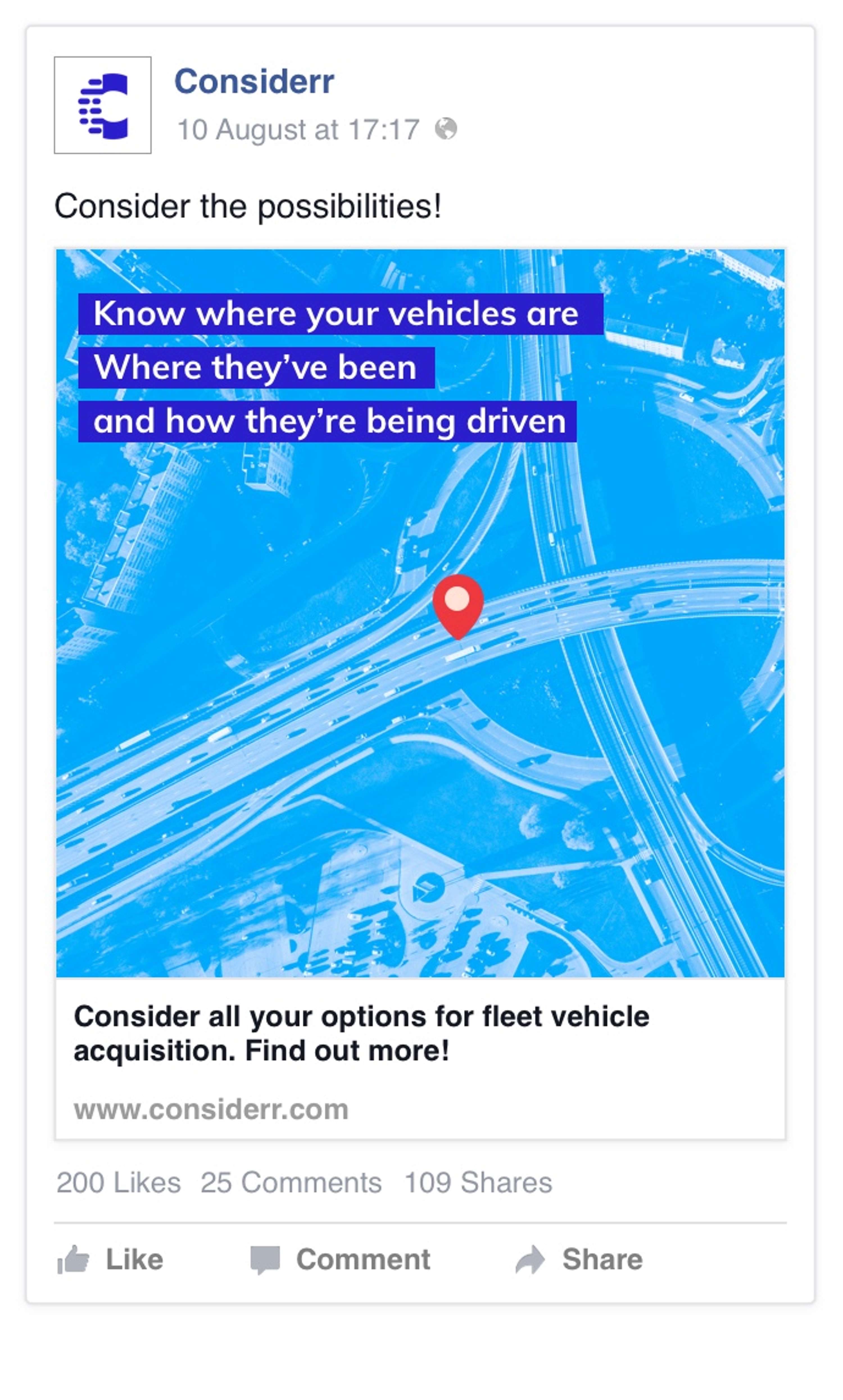 Considerr: Visual direction and Ad strategy by MVF
