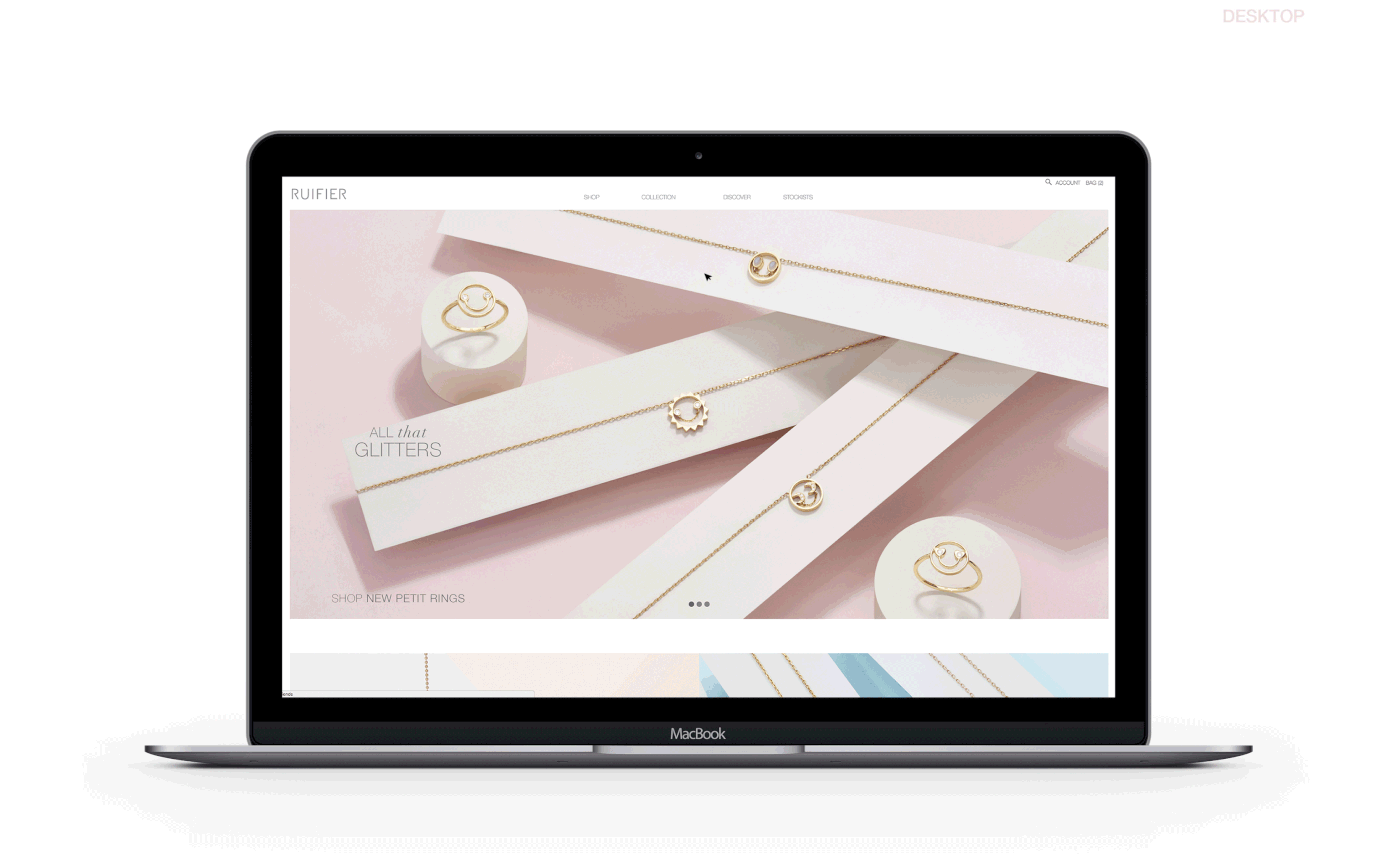 UI // UX RUIFIER WEB DESIGN by Paola Meneghello