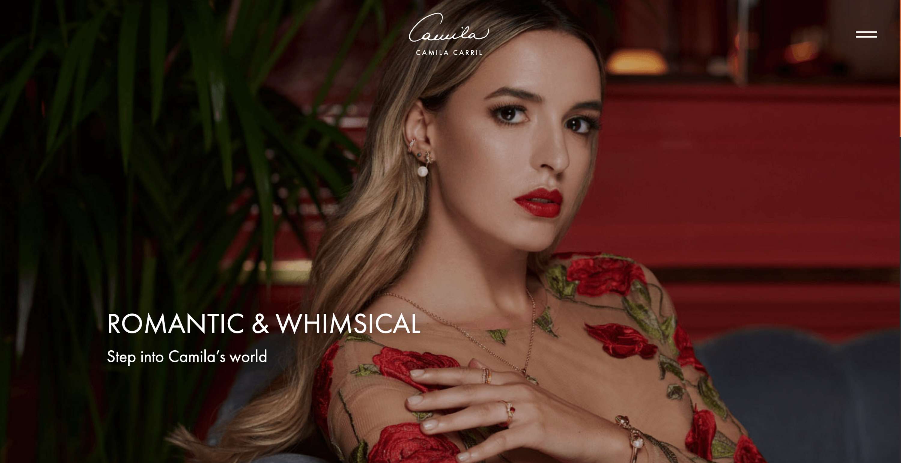 Website Creation & Copywriting | bycamilacarril.com by Carina Derhalli