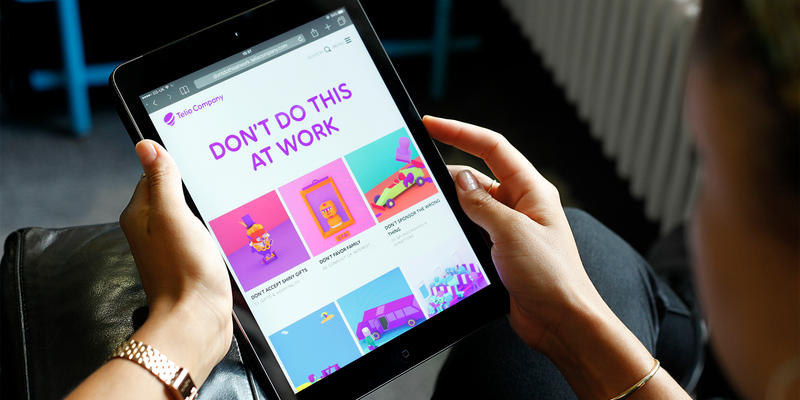 Telia rebrand 2016 by Jim Lundblad