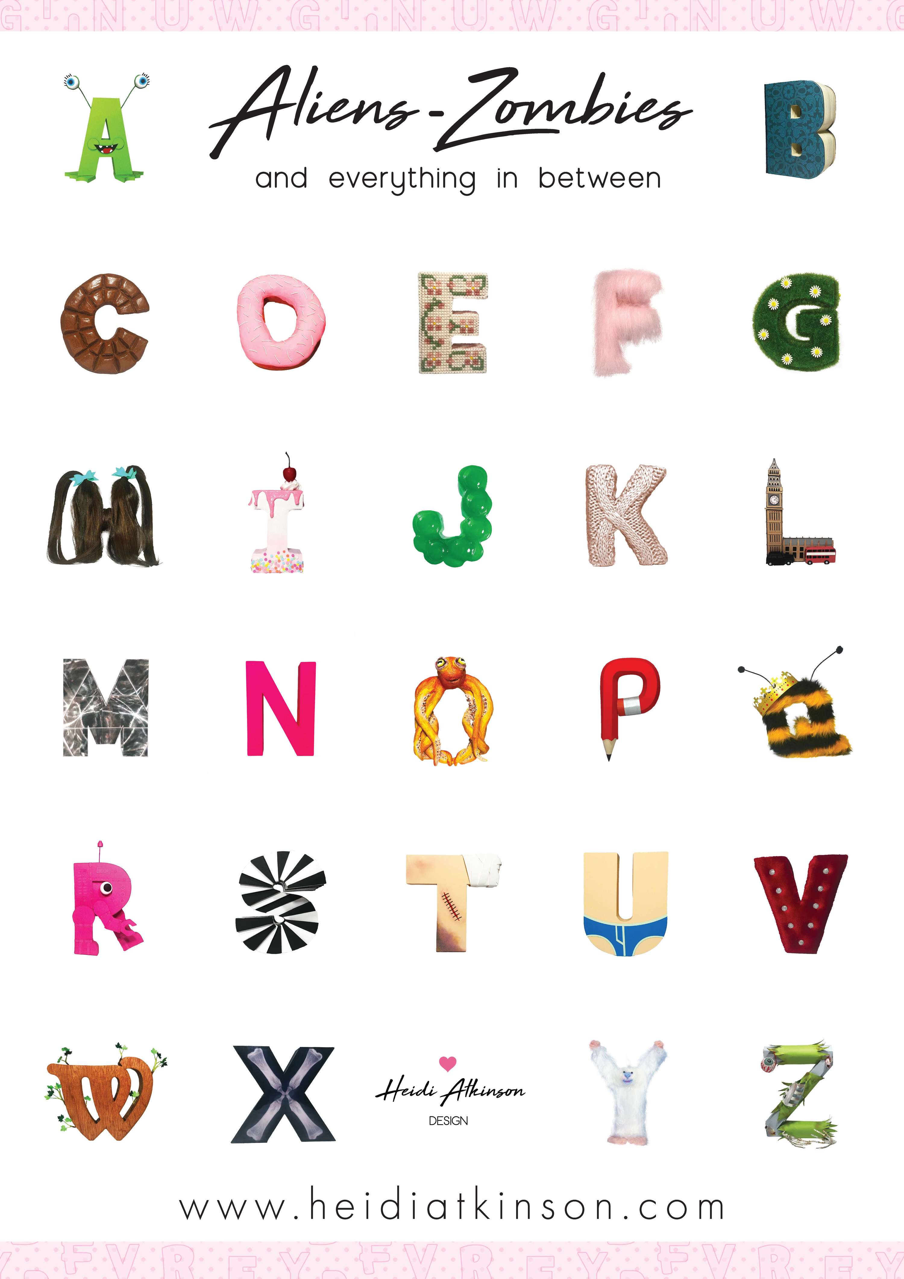 Typography Project by Heidi Atkinson